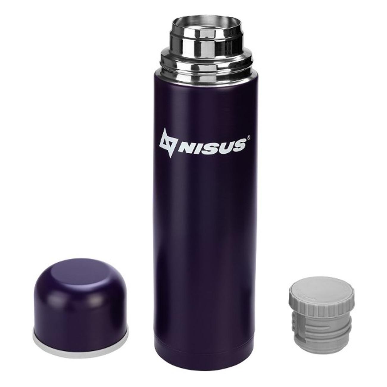 Термос Nisus 045-O 1000ML т.фиолетовый (N.TM-045-O)