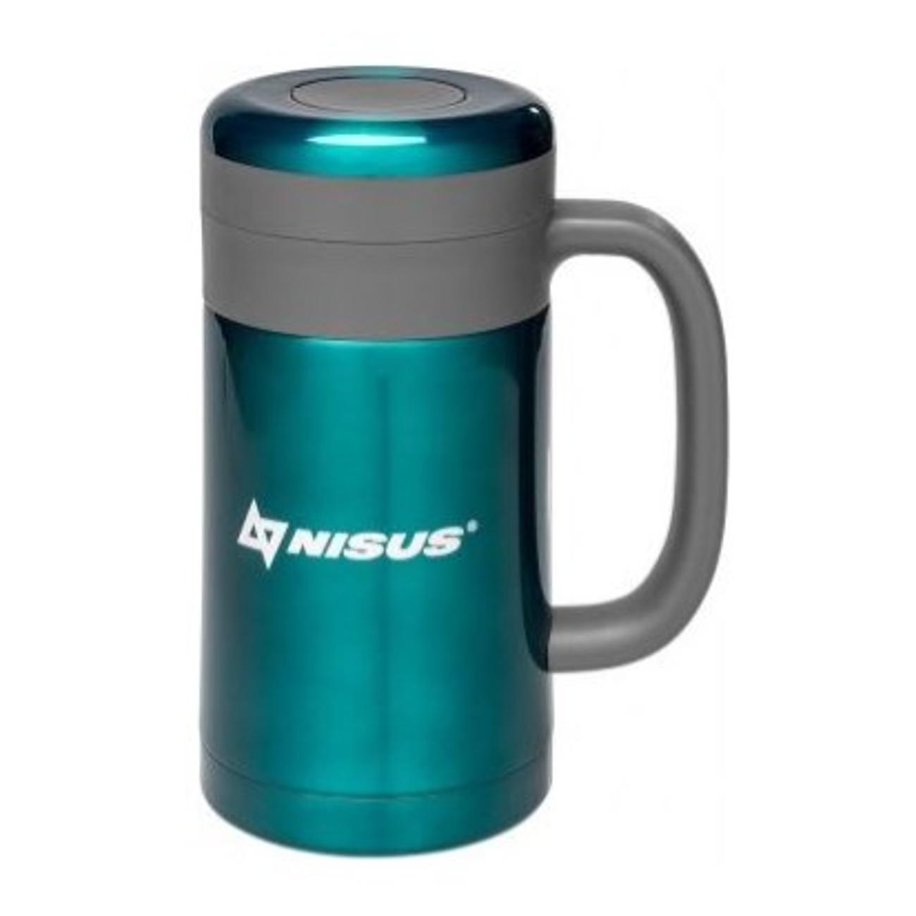 Термос Nisus с ручкой + ситечко 450мл (NA.TMK-HBG-450-13)