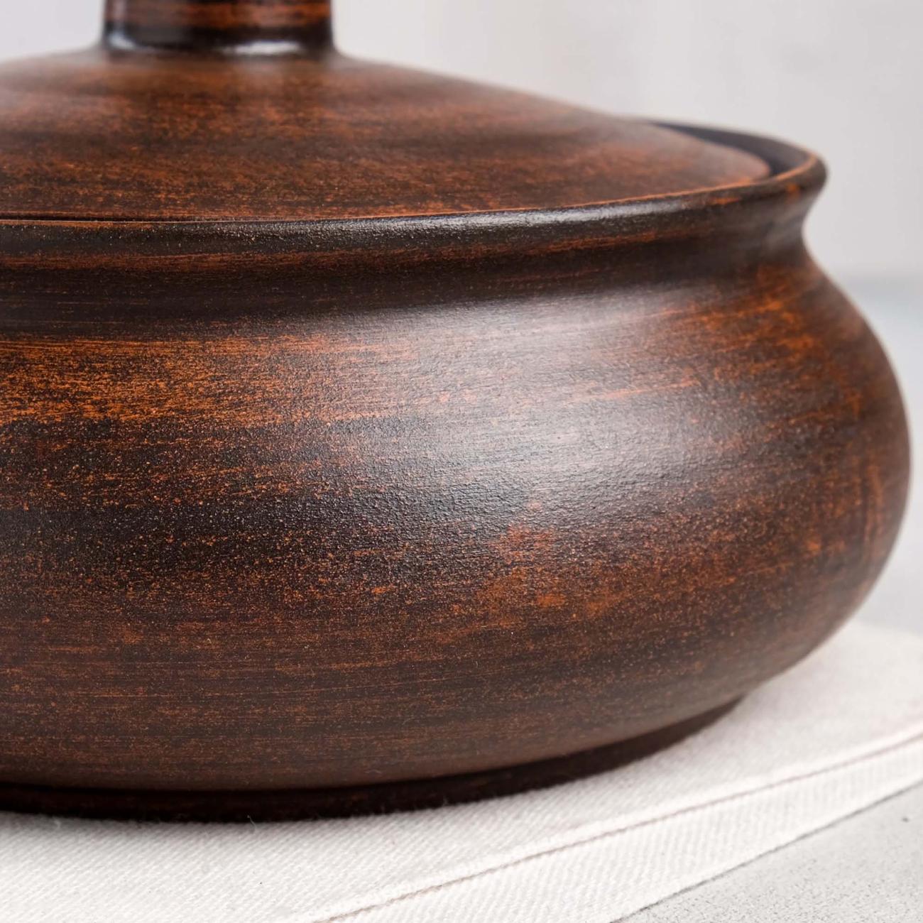 Горшок для запекания Красная глина Поли 5261103