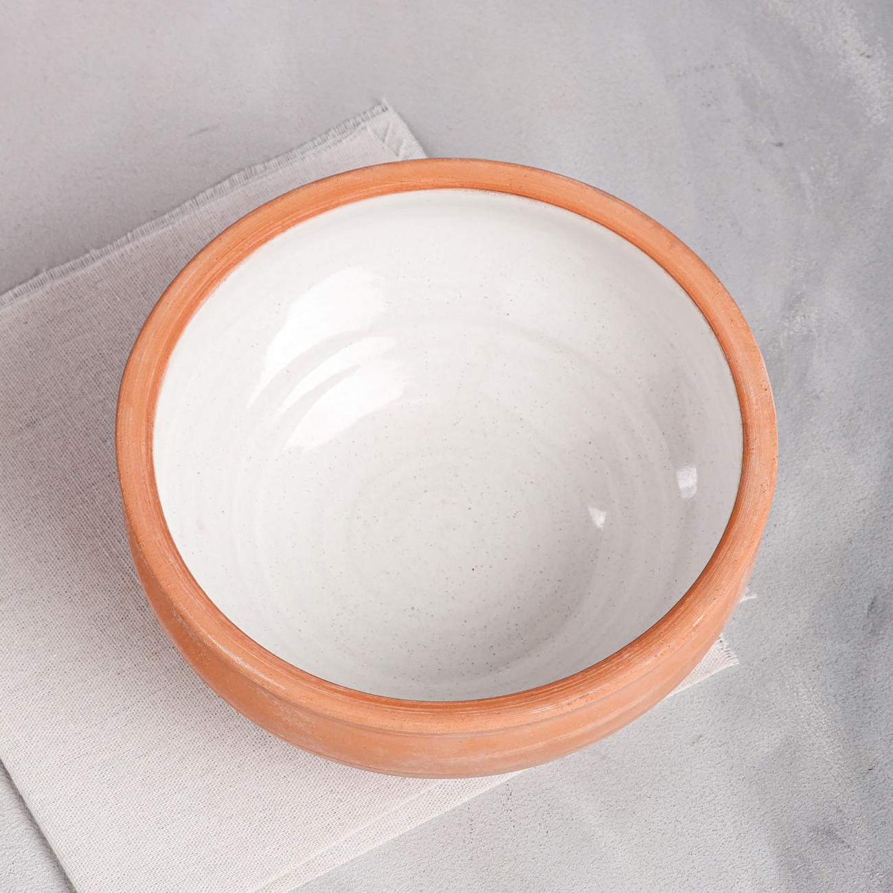 Горшок для запекания Красная глина Чугунок 9148925