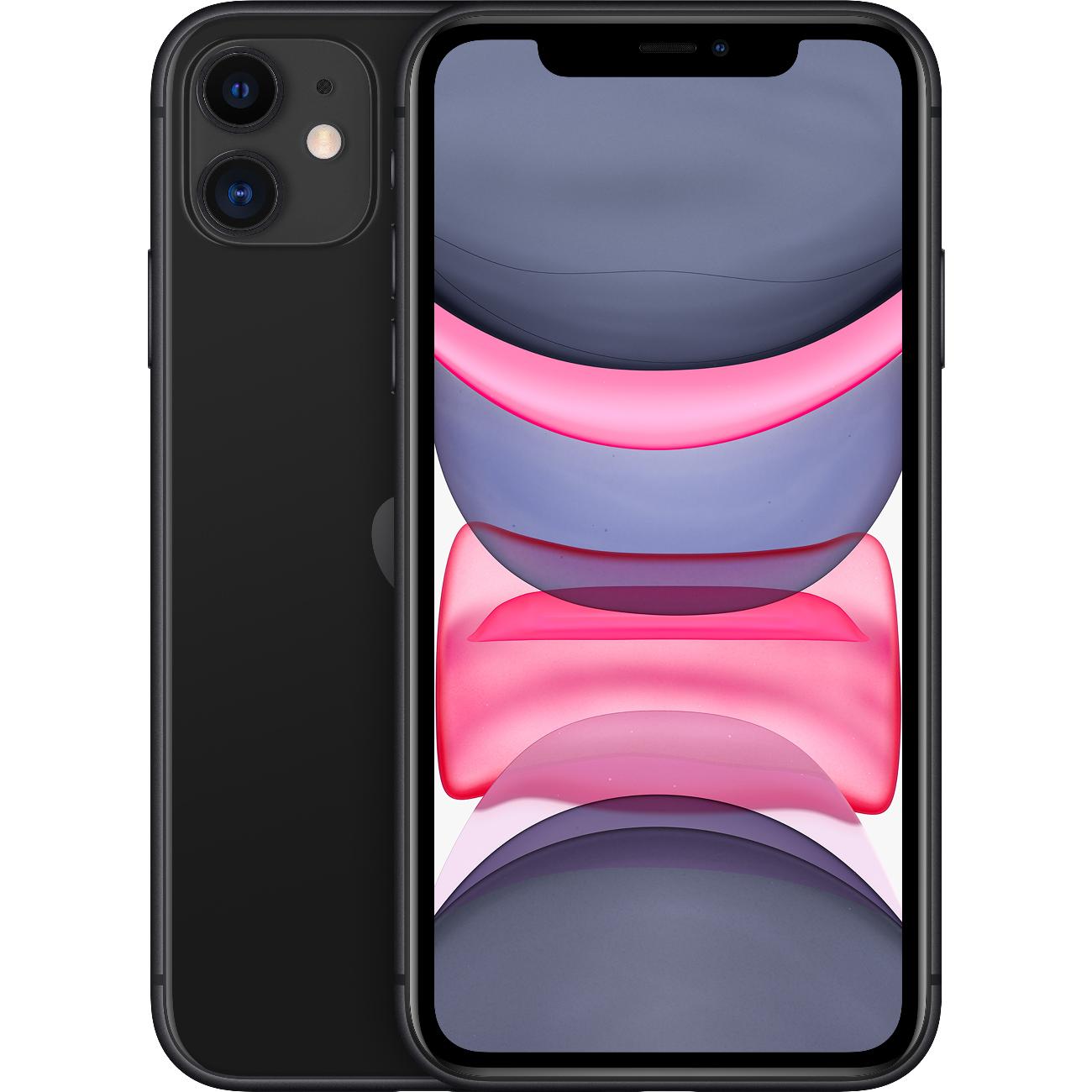 Смартфон Apple iPhone 11 64GB nanoSim/eSim Black (без RuStore)
