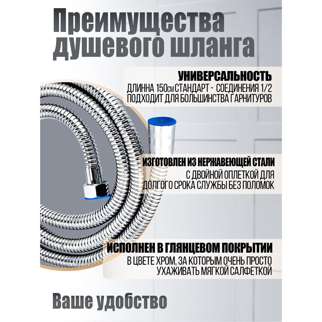 Шланг для душа Agger AH01