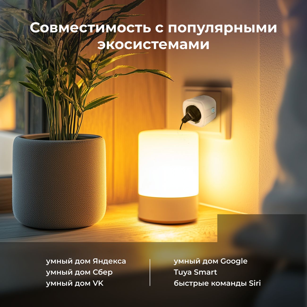 Умная розетка HIPER IOT PL03