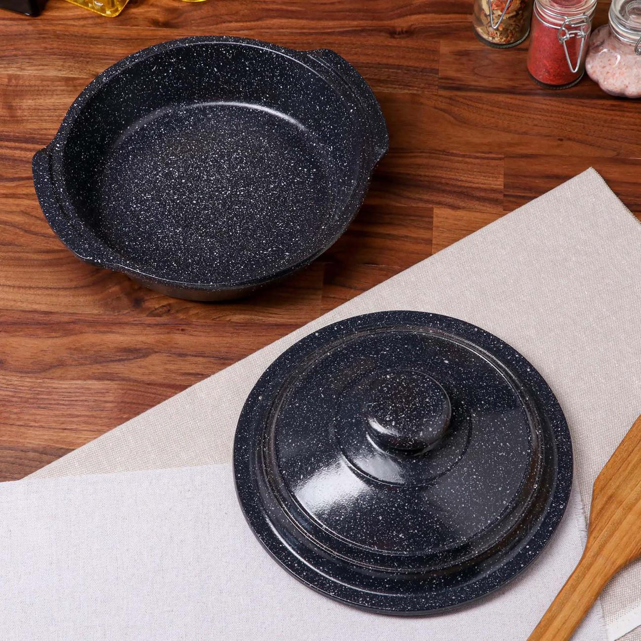 Сковорода Красная глина Гранит 6782935