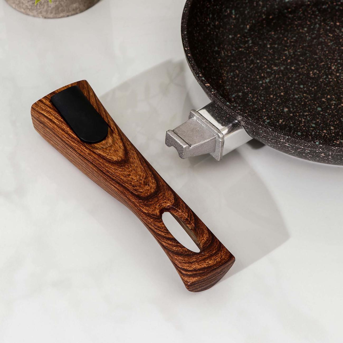 Сковорода Magistro Granit 20 см, с а/п покрытием, индукц дно 70044