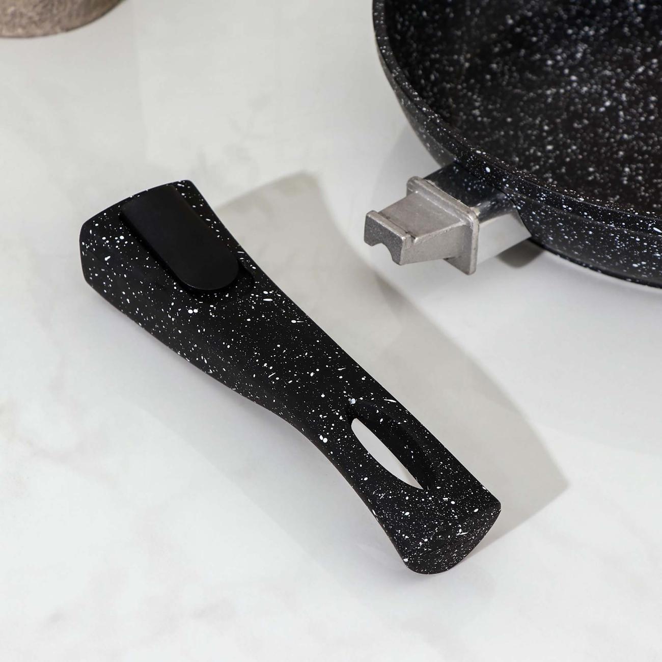 Сковорода Magistro Dark 22 см, с а/п покрытием, индукц дно 7004463