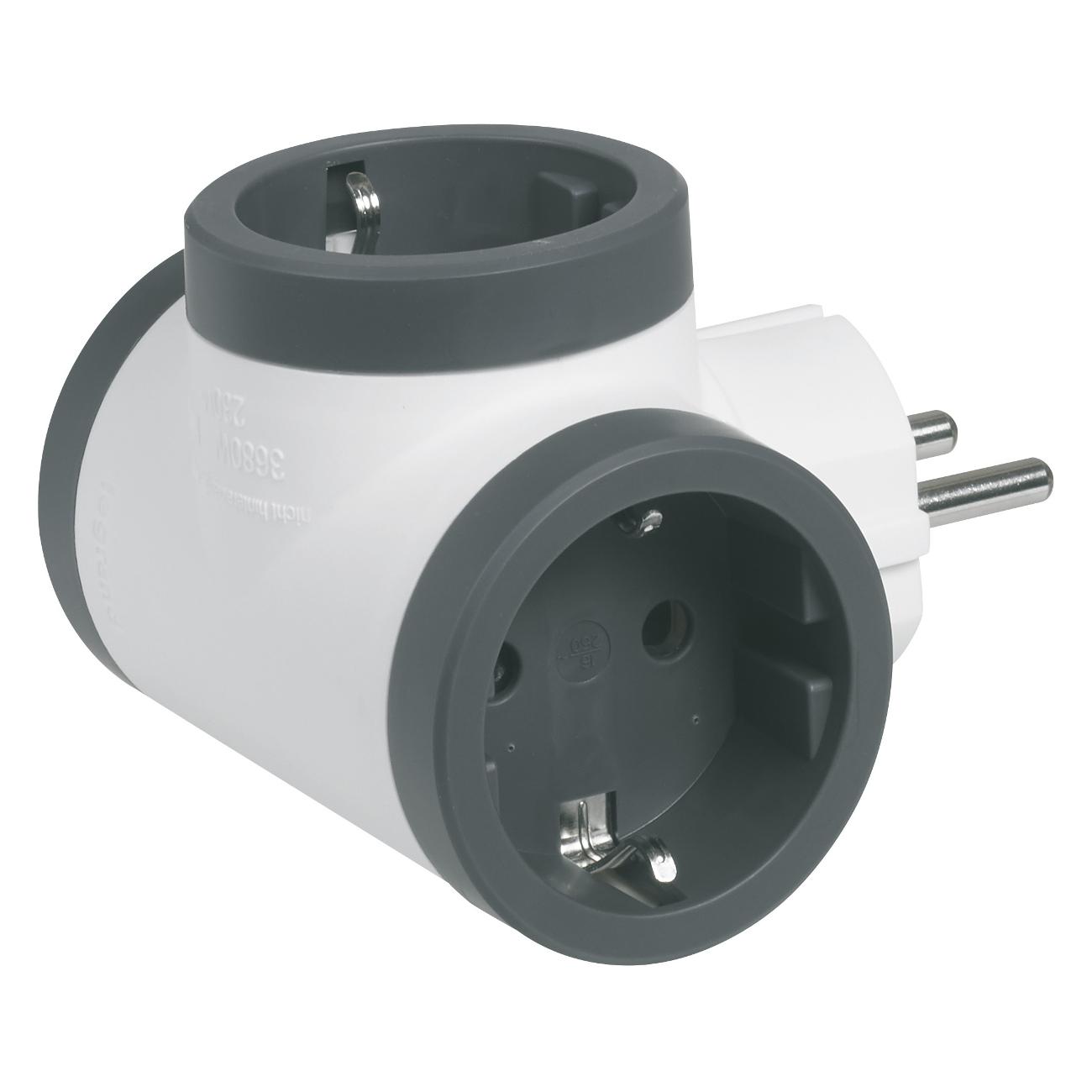 Переходник Legrand 694520 3р с заземлением