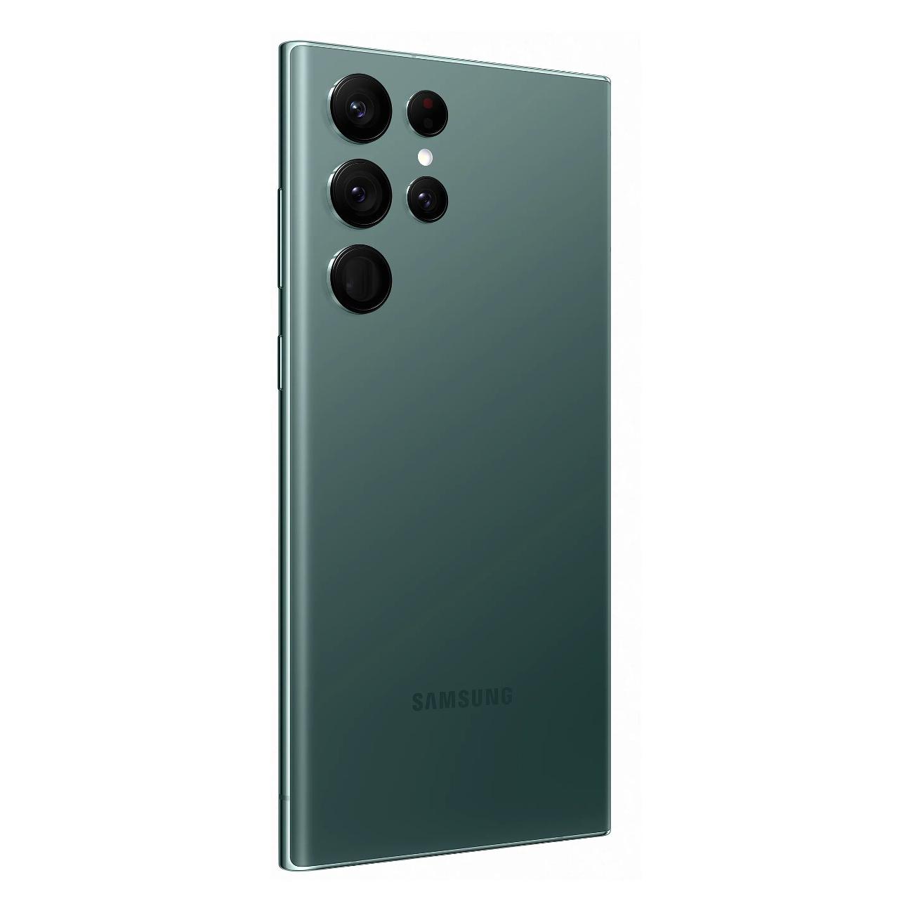 Смартфон Samsung Galaxy S22 Ultra 12/256Gb зеленый