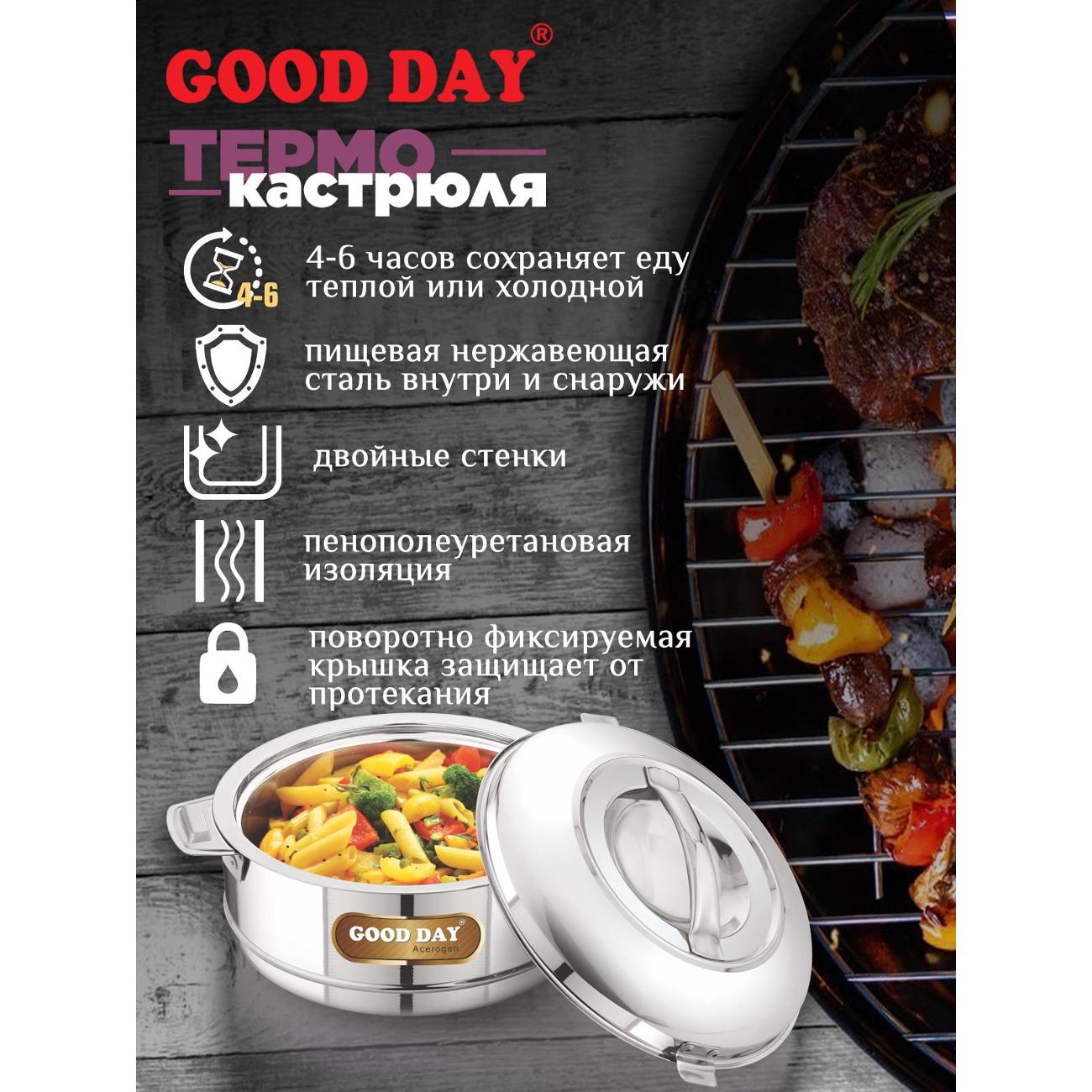 Термокастрюля GOOD DAY ASTRON GC15330SL
