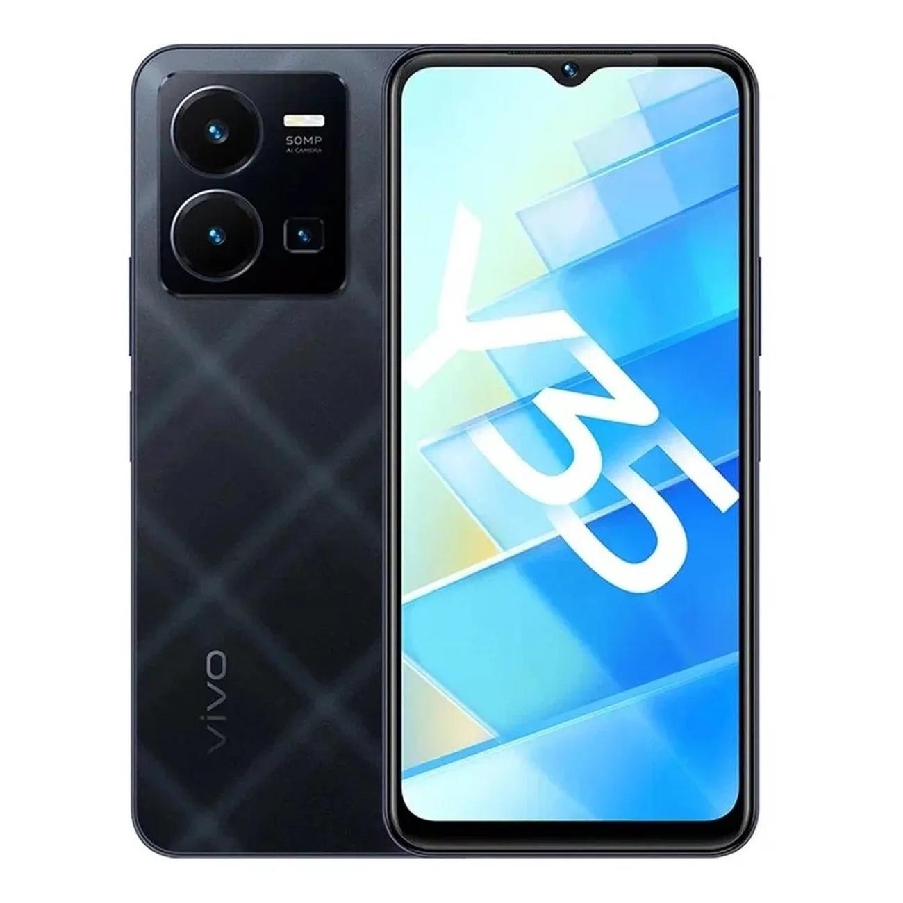 Смартфон vivo Y35 4/64Gb Black