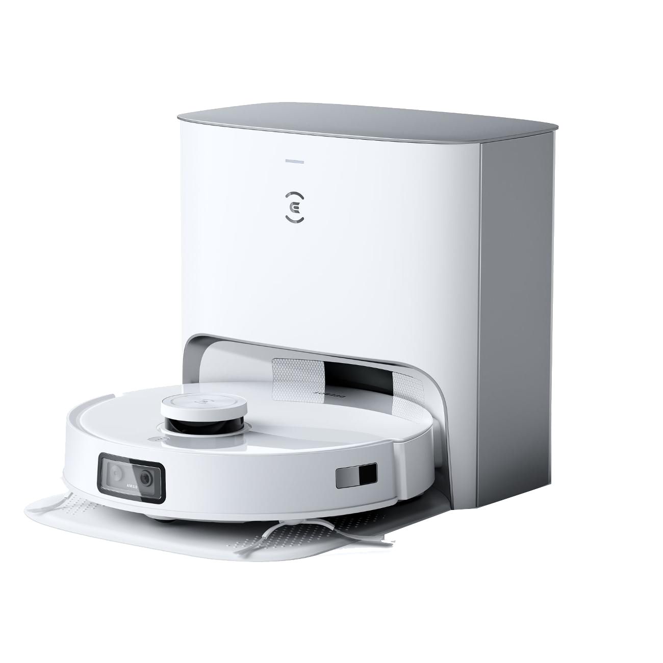 Робот-пылесос с базой очистки Ecovacs DEEBOT T10+ белый фото