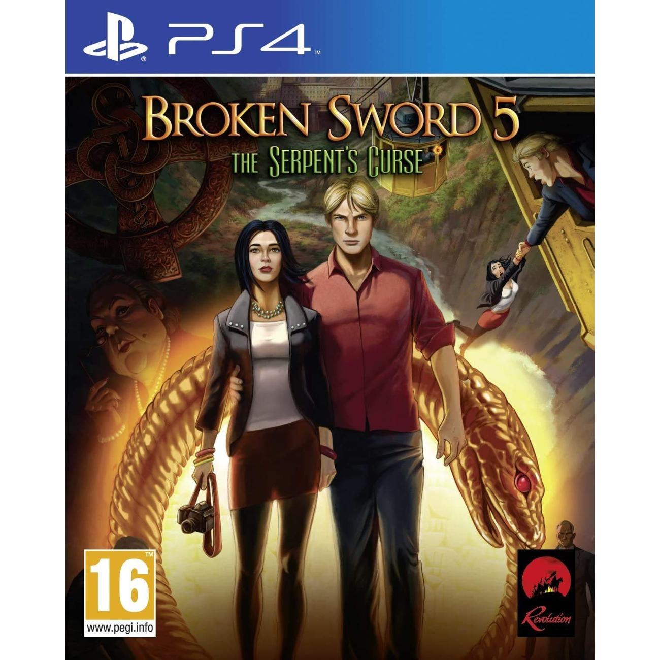 PS4 игра Revolution Software Broken Sword 5: The Serpent's Curse