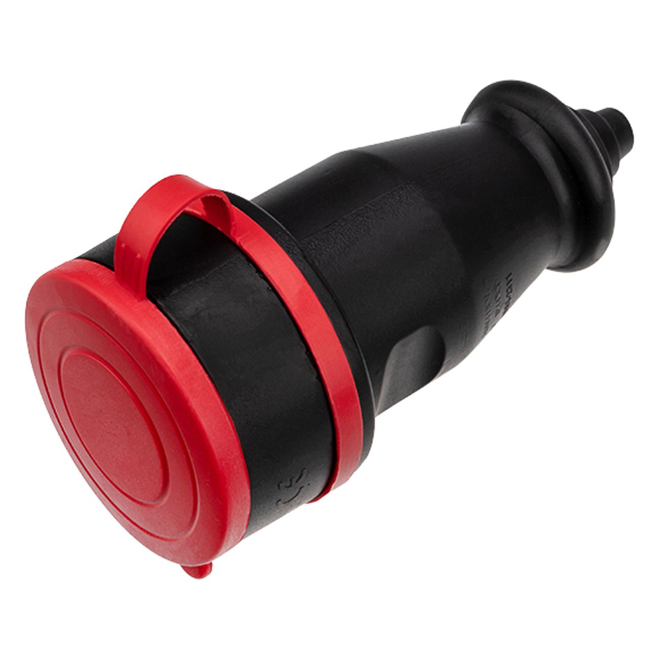 Силовой разъем Rexant 3Р+РЕ 32А IP44 каучук (111-012)