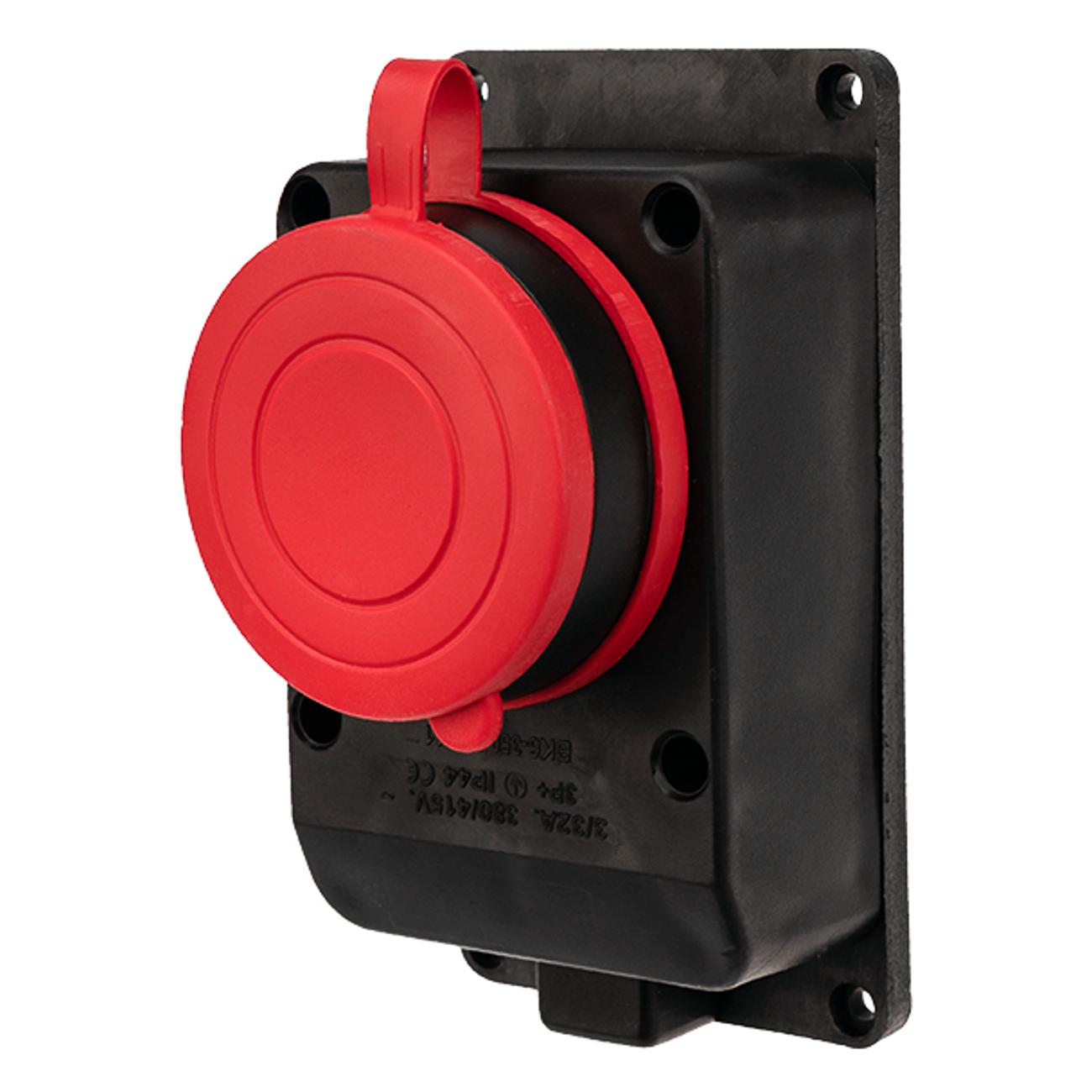 Силовой разъем Rexant 3Р+РЕ 32А IP44 каучук (111-007)