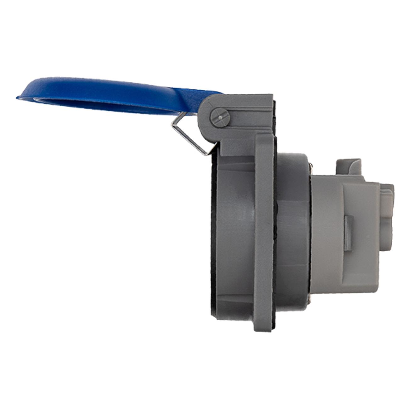 Силовой разъем Rexant 16А с/з с/у IP54 каучук (111-008)