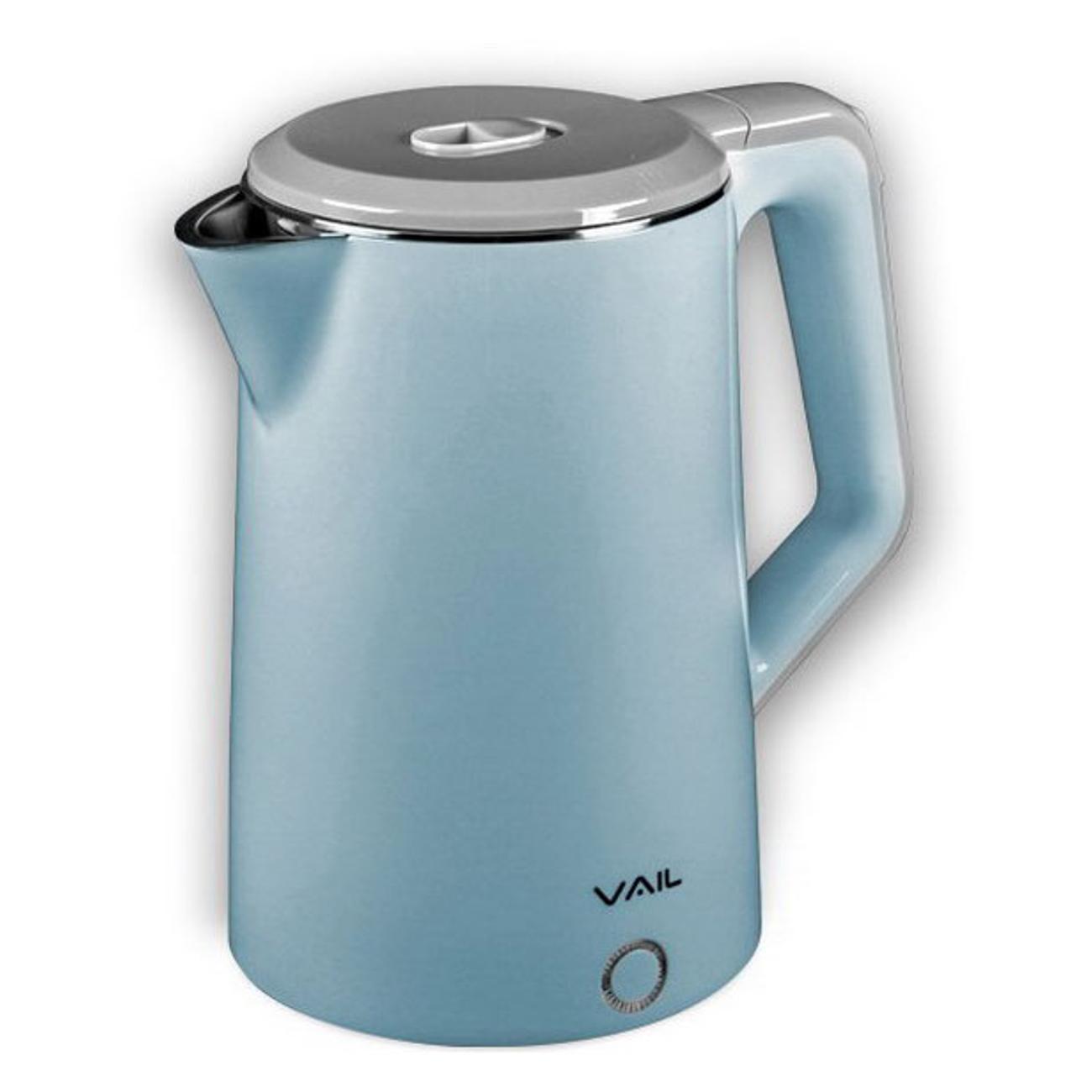 Электрочайник VAIL VL-5553 (seamless) голубой