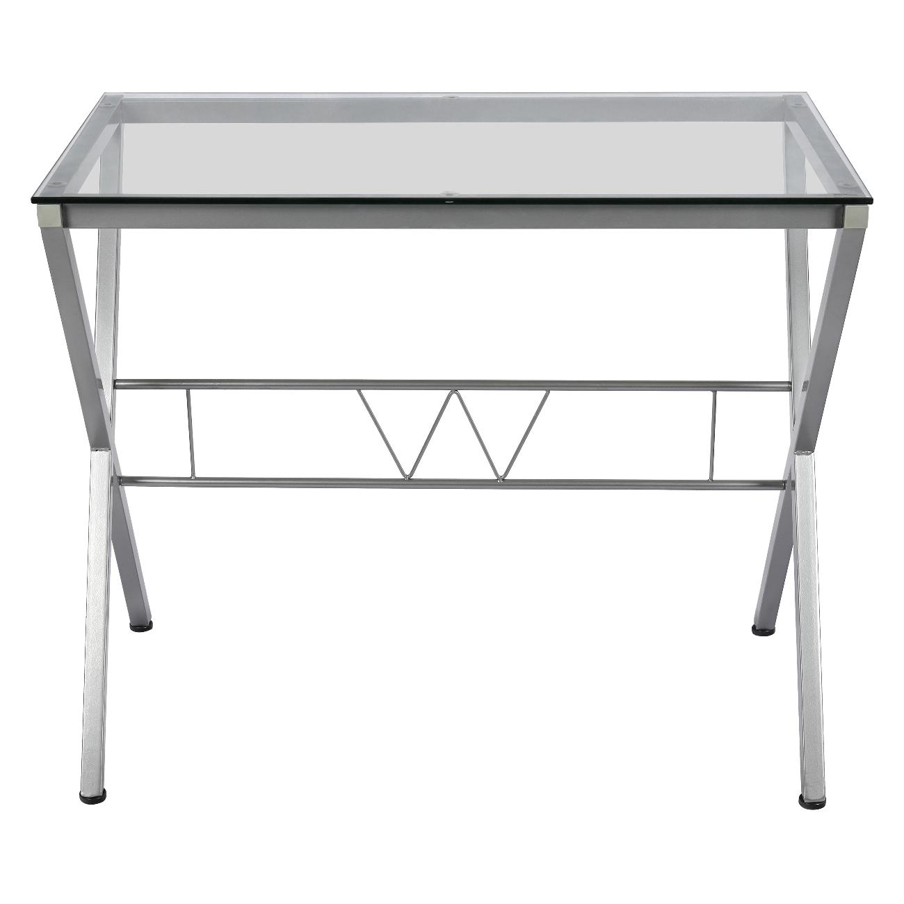 Стол компьютерный Tetchair GD-03 прозрачный