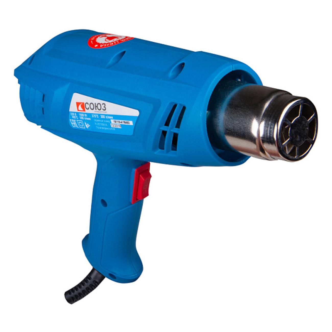 Фен cтроительный Союз ТПС-18002