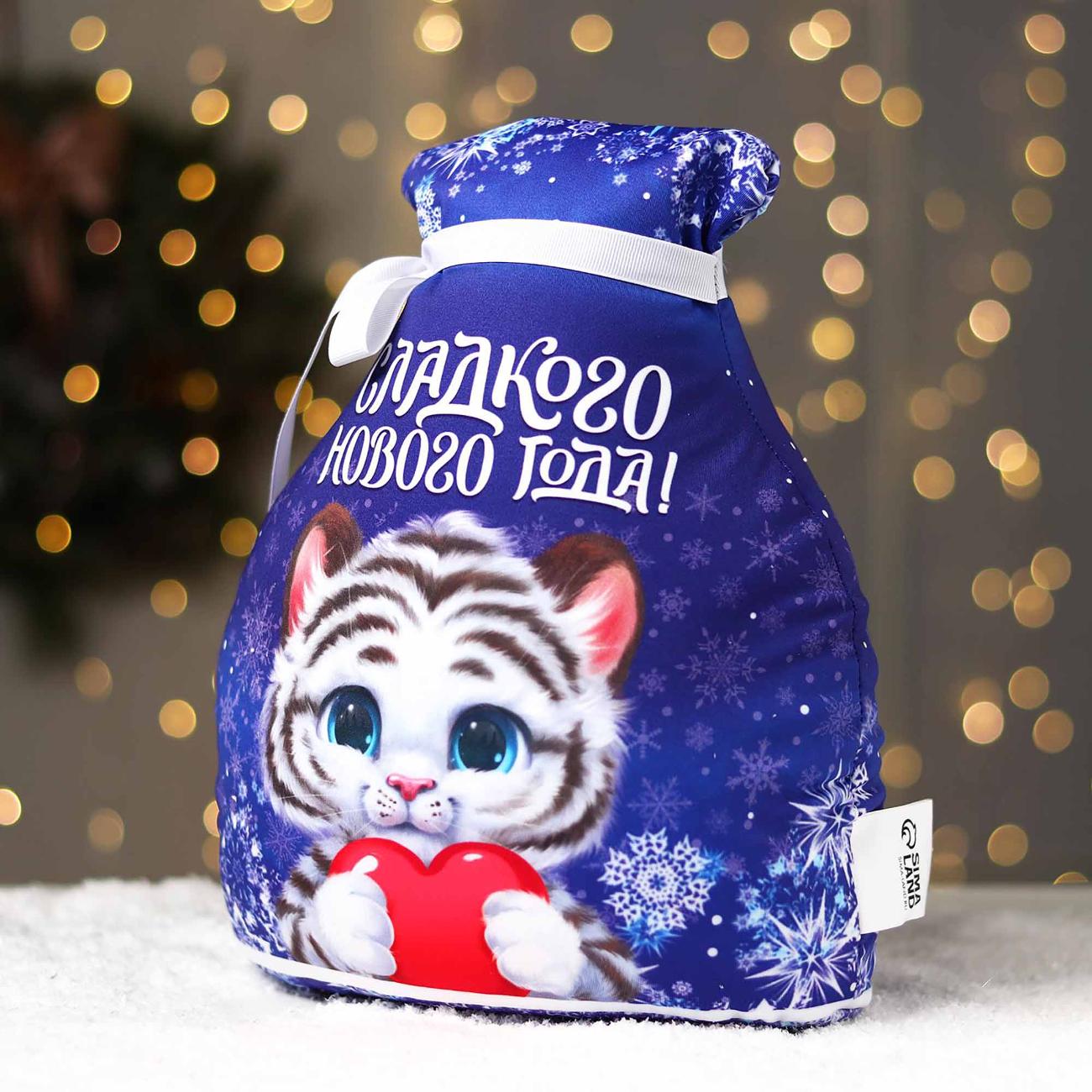 Подушка mni mnu Сладкого Нового года (7187774)