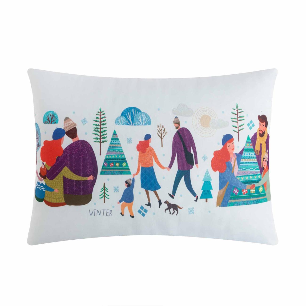 Подушка Этель Winter (7992806)