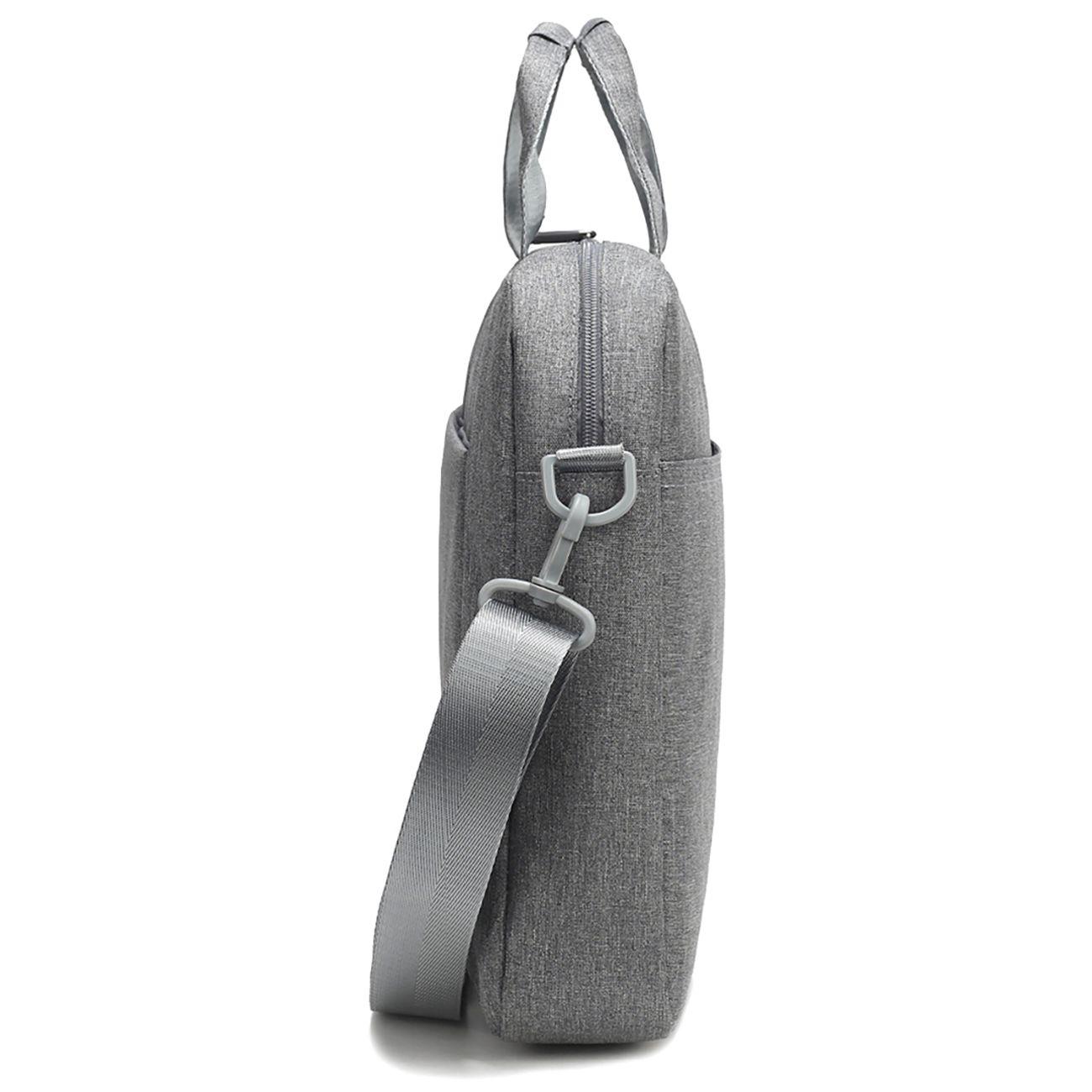 Сумка для ноутбука Lamark L227 17.3 светло-серый