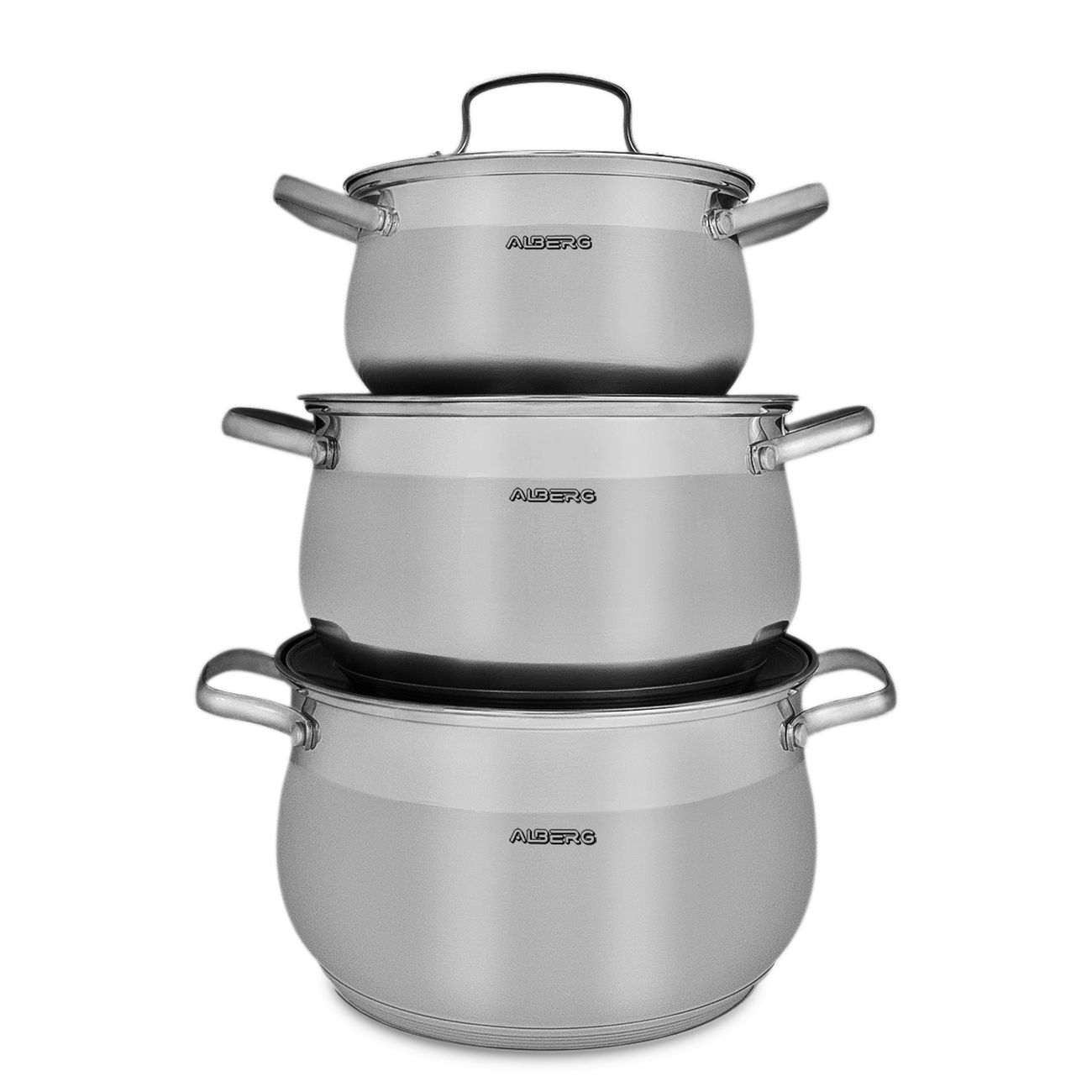 Набор кастрюль ALBERG AL-2002