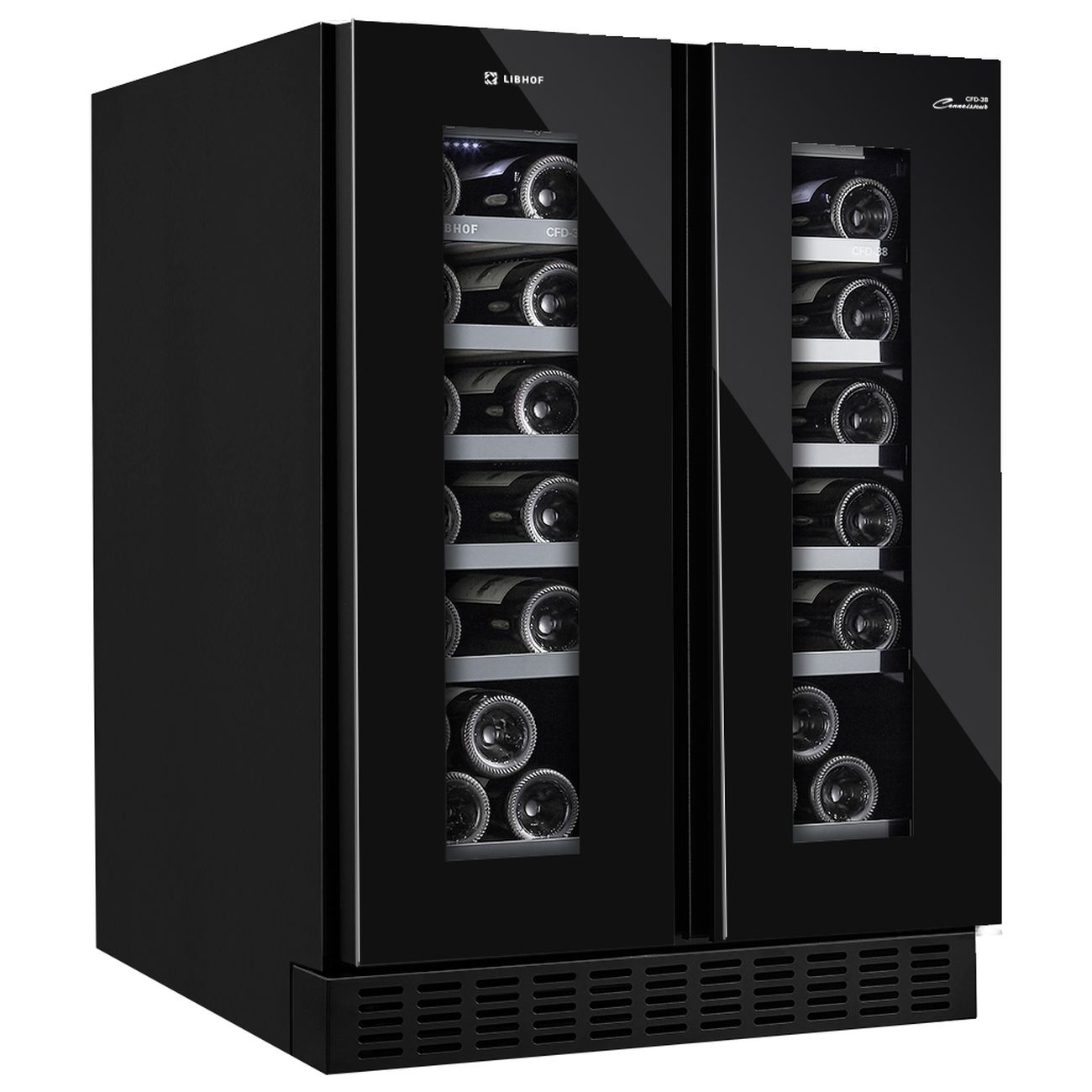 Винный шкаф Libhof CFD-38 Black фото