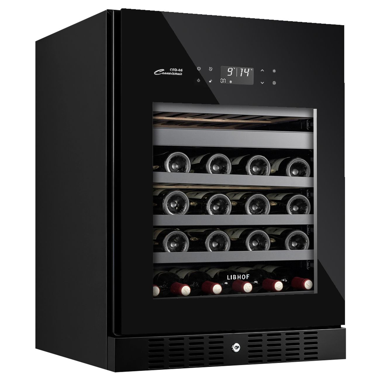 Винный шкаф Libhof CFD-46 Black фото