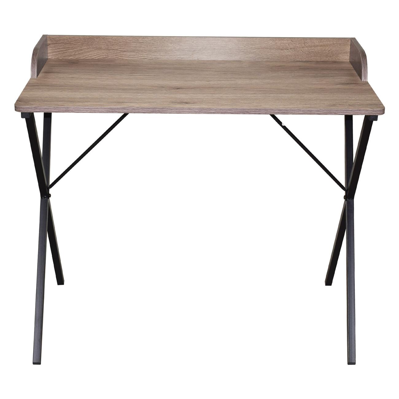 Стол компьютерный Brabix LOFT CD-008, дуб морёный