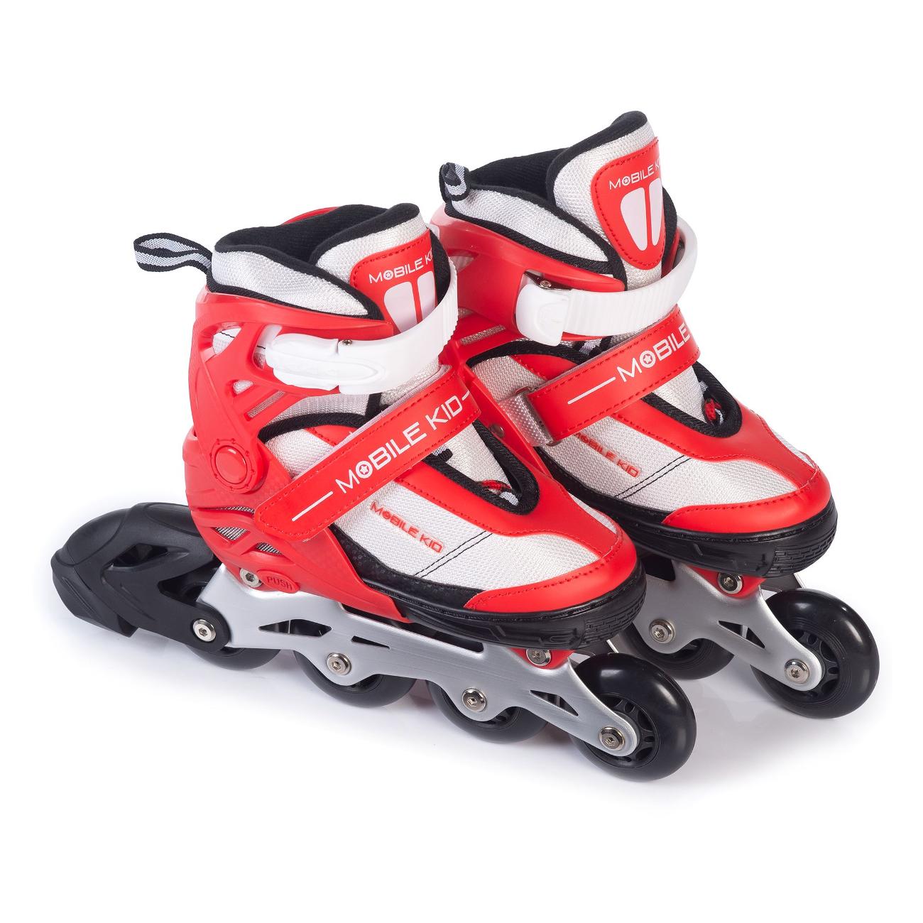 Коньки роликовые Mobile Kid UNI_SKATE_M_Red
