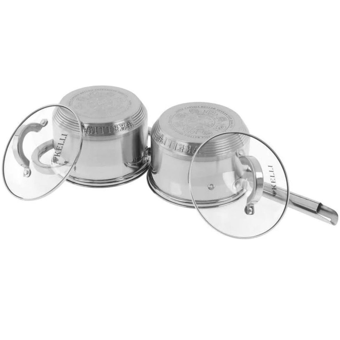 Набор кастрюль Kelli KL-4245 (8 предметов)