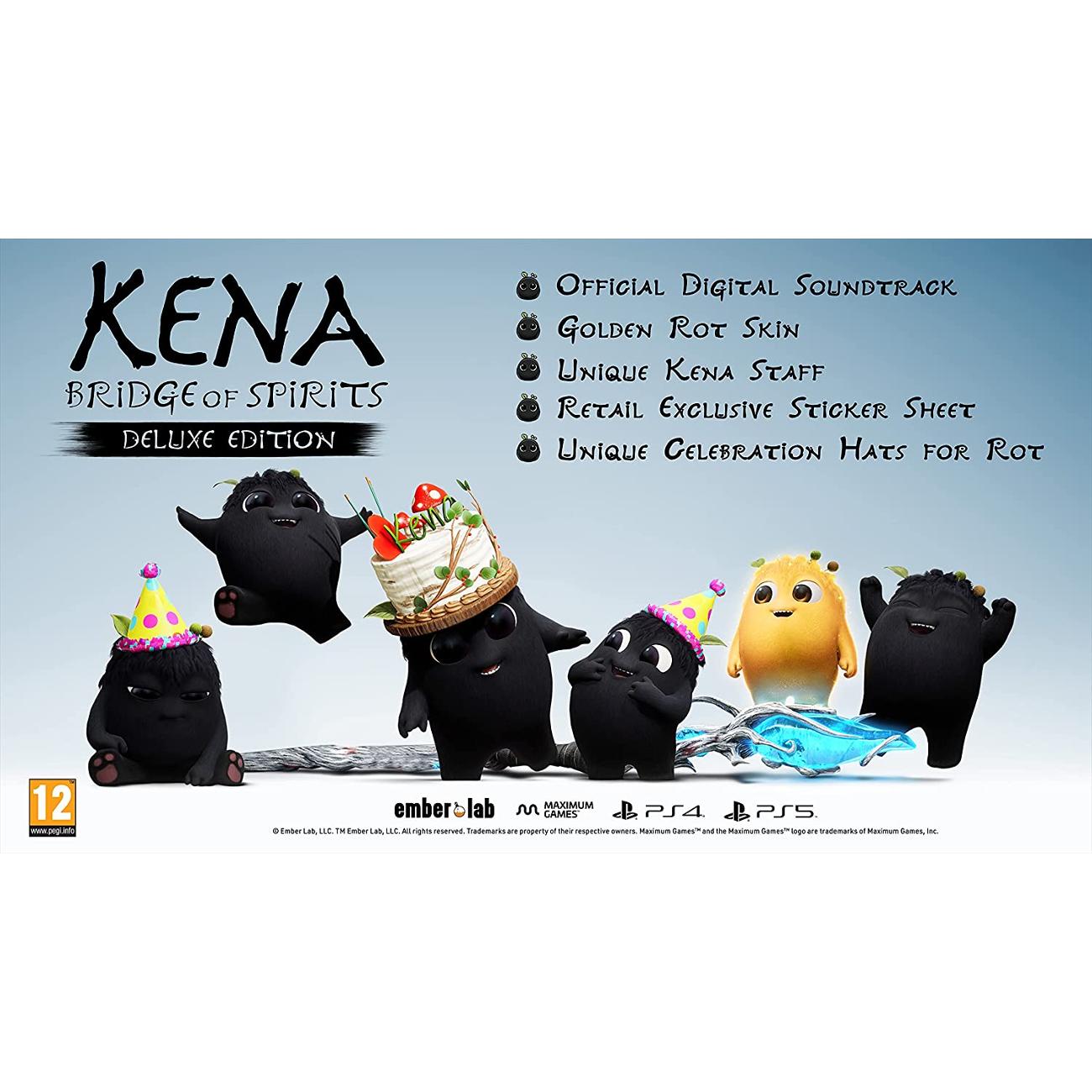 PS4 игра Ember Lab Kena: Bridge of Spirits. Deluxe Edition