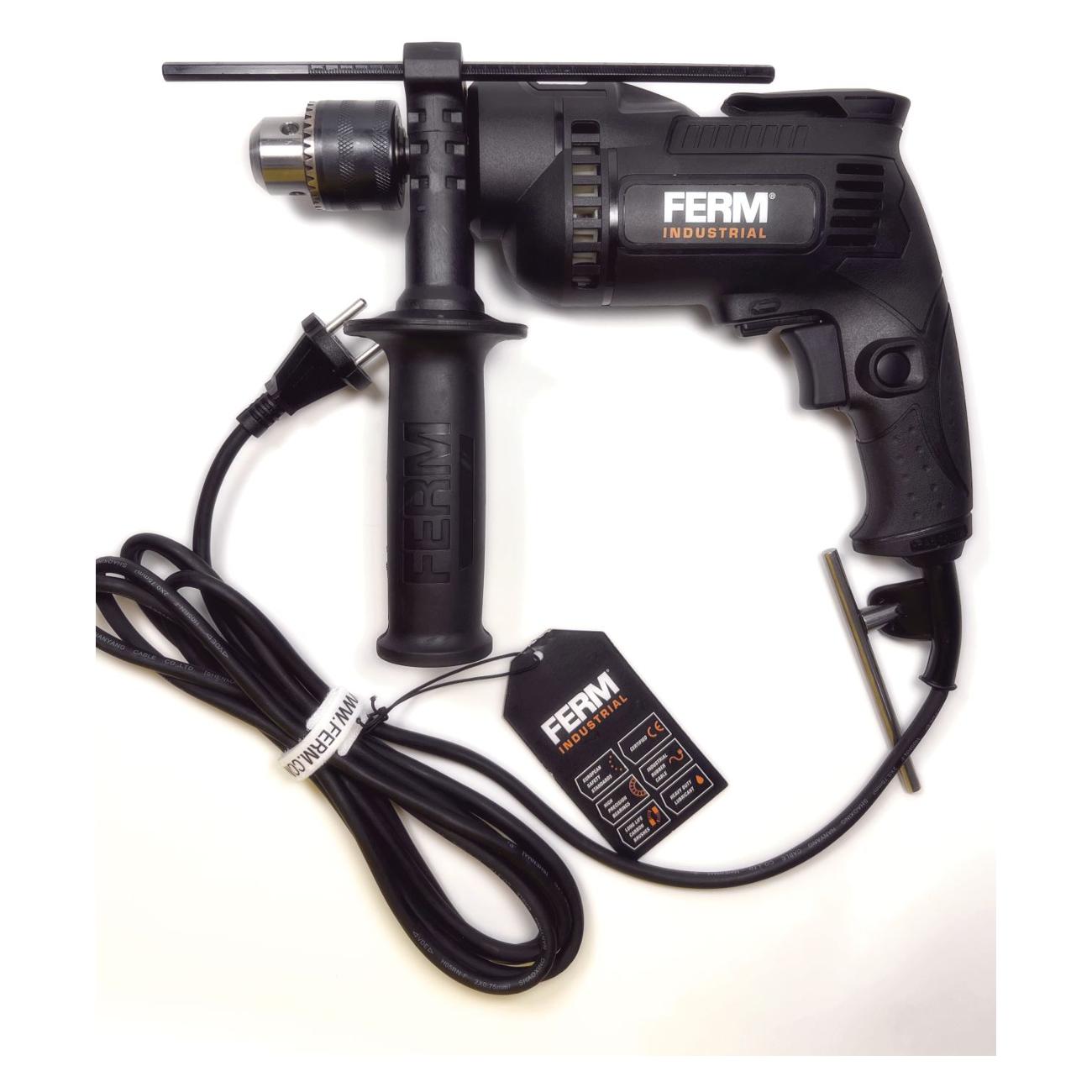 Дрель ударная Ferm PDM1049P