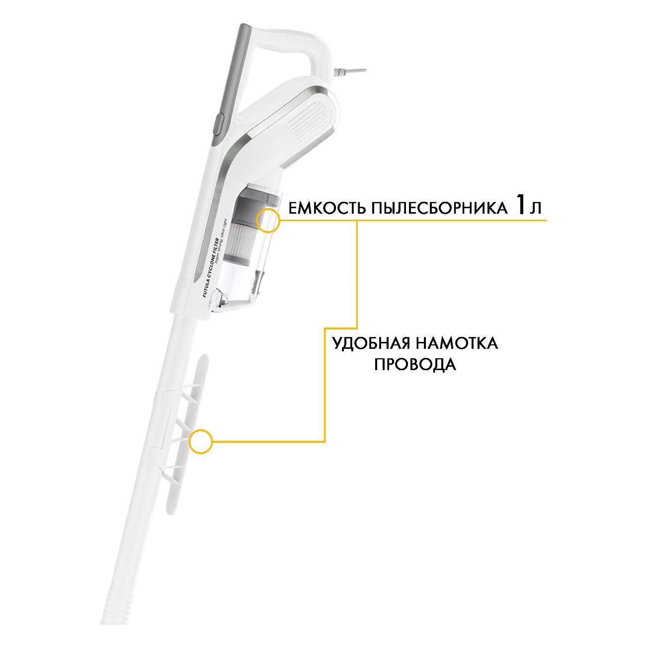 Пылесос ручной (handstick) FUTULA v4 белый