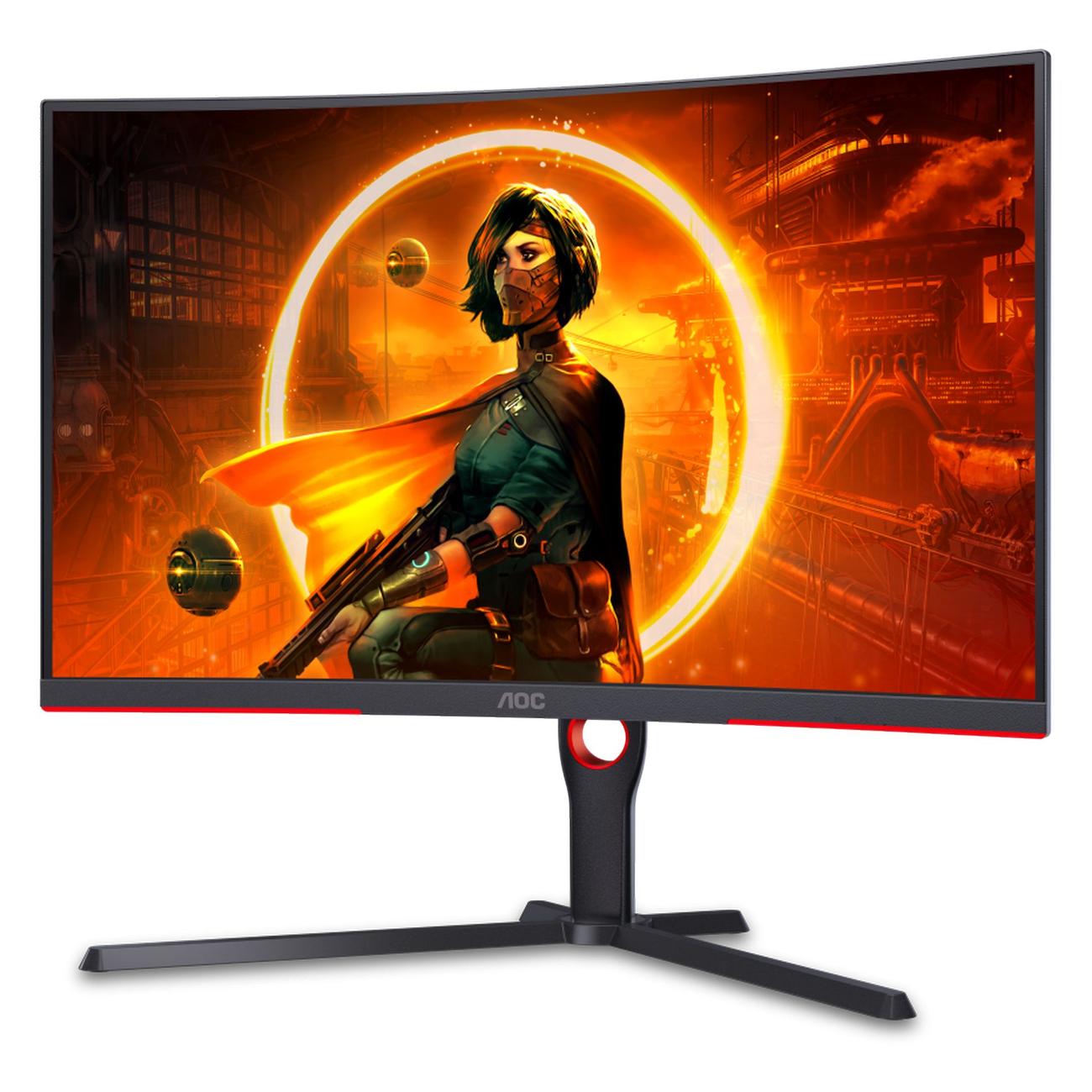 Монитор игровой AOC 31.5"/VA/2560x1440/165Гц/черный (CQ32G3SU)