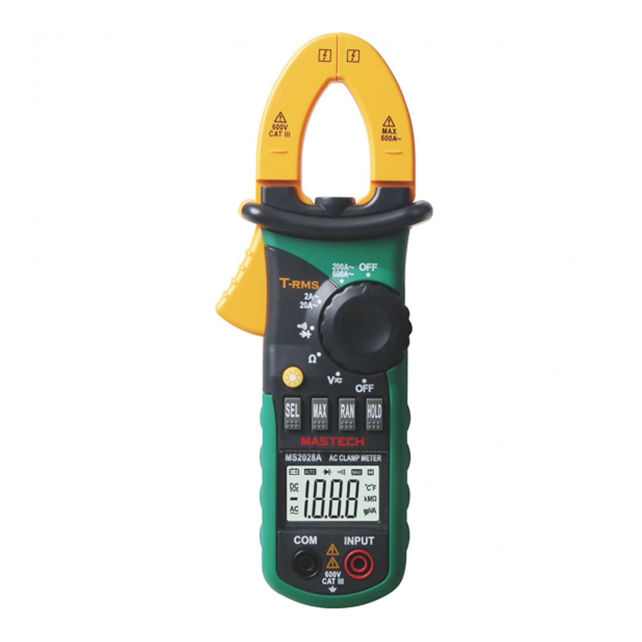 Клещи токовые MASTECH MS2028A фото
