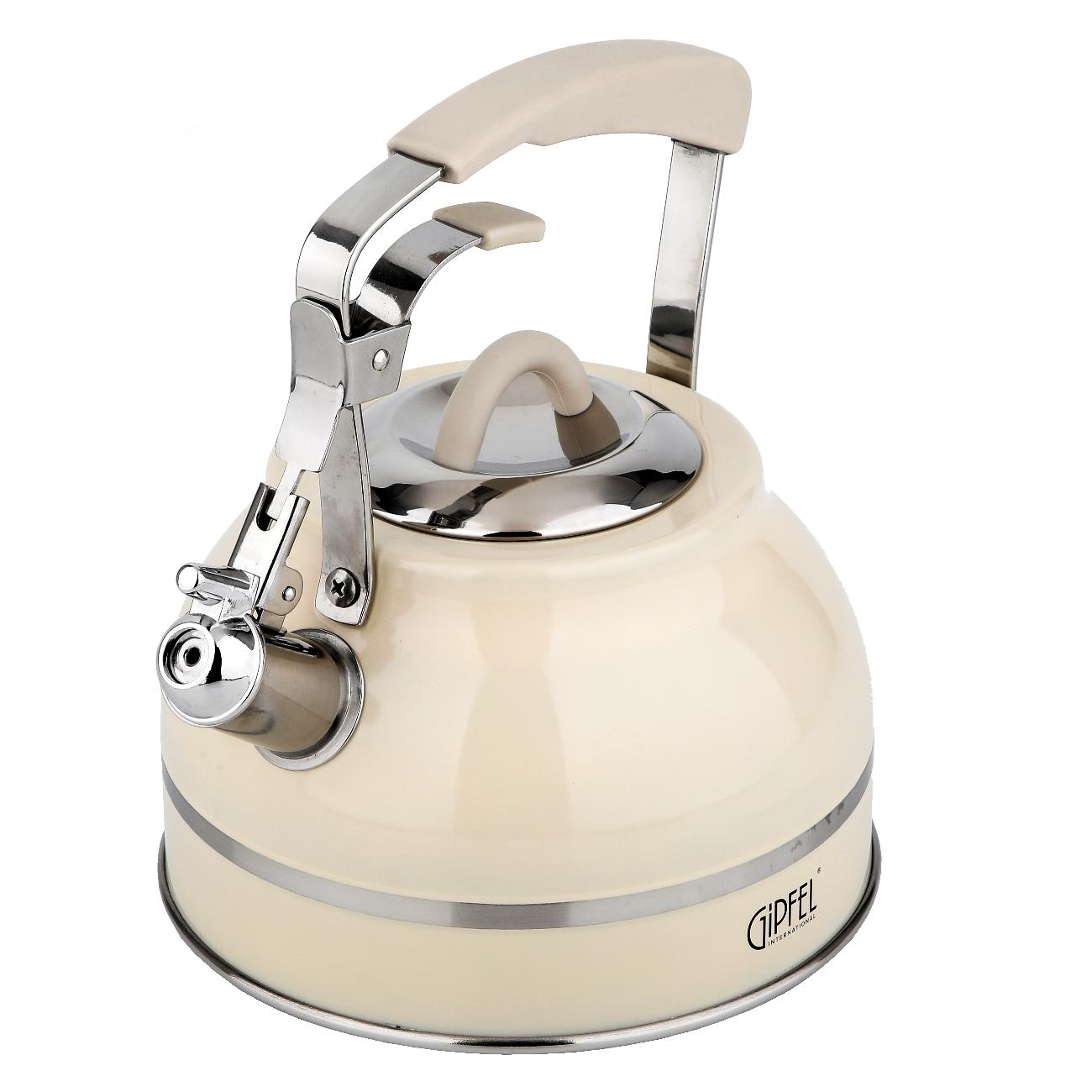 Чайник Gipfel Crete 50961 бежевый фото