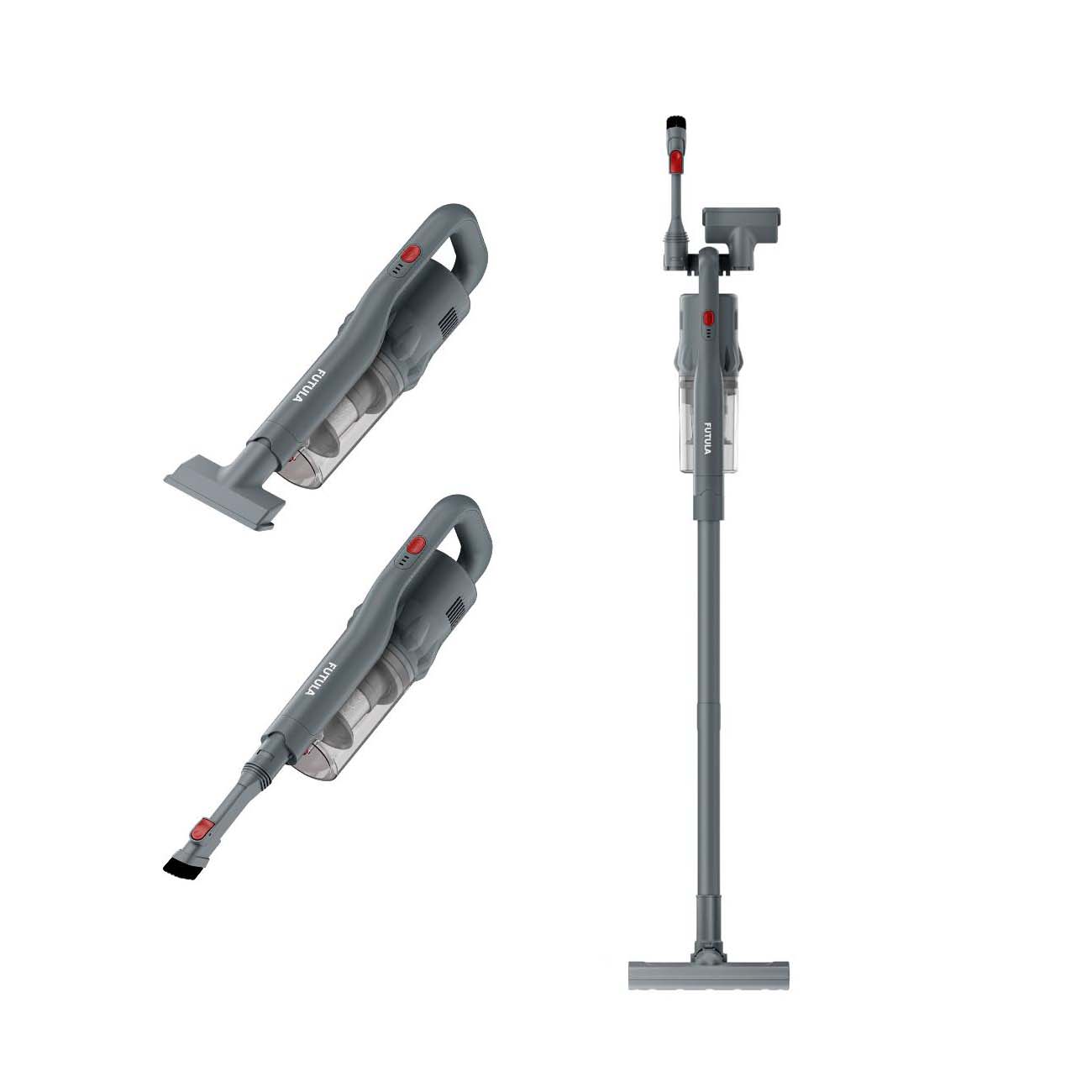 Пылесос ручной (handstick) FUTULA V6 Gray