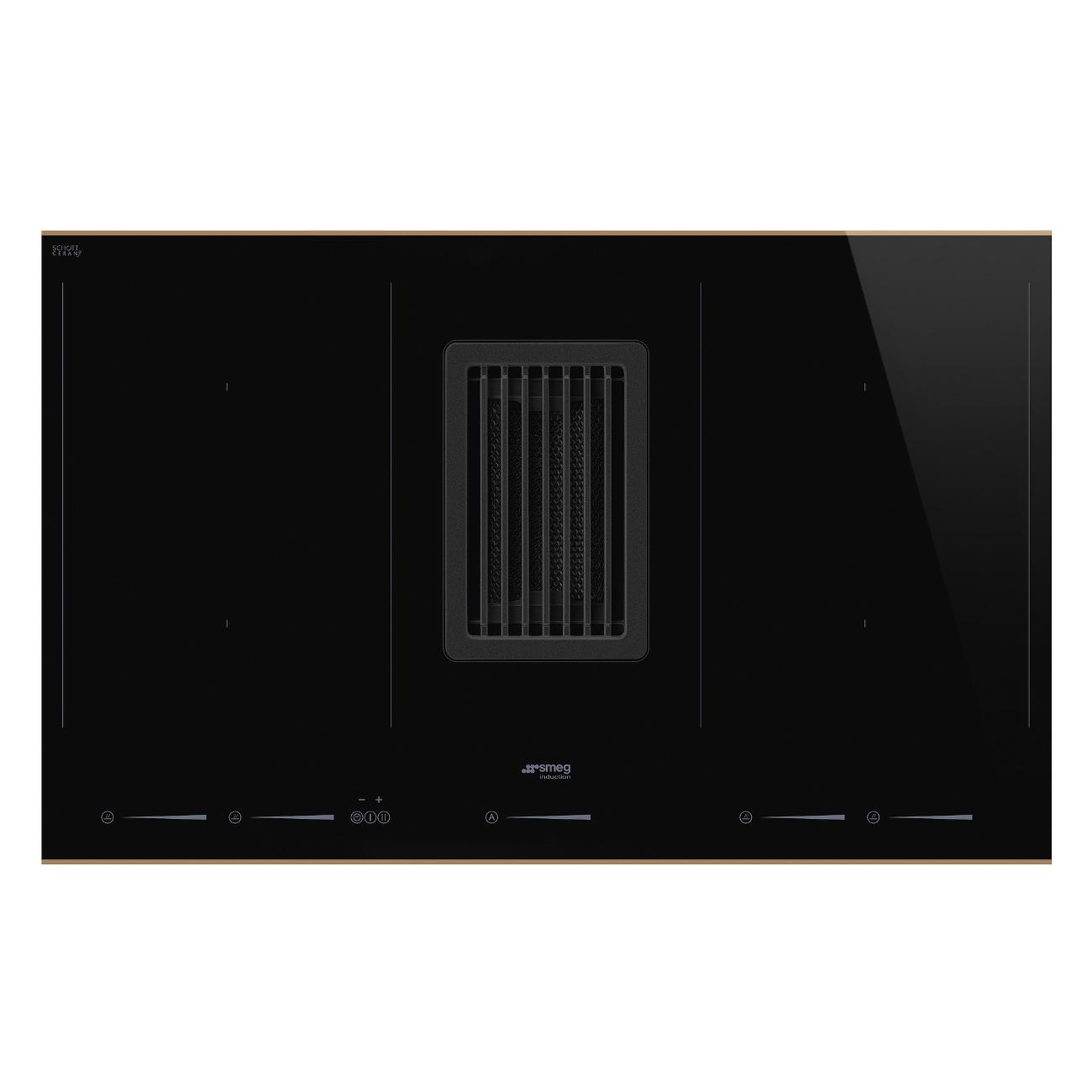 Встраиваемая индукционная панель независимая Премиум Smeg HOBD682R1 фото