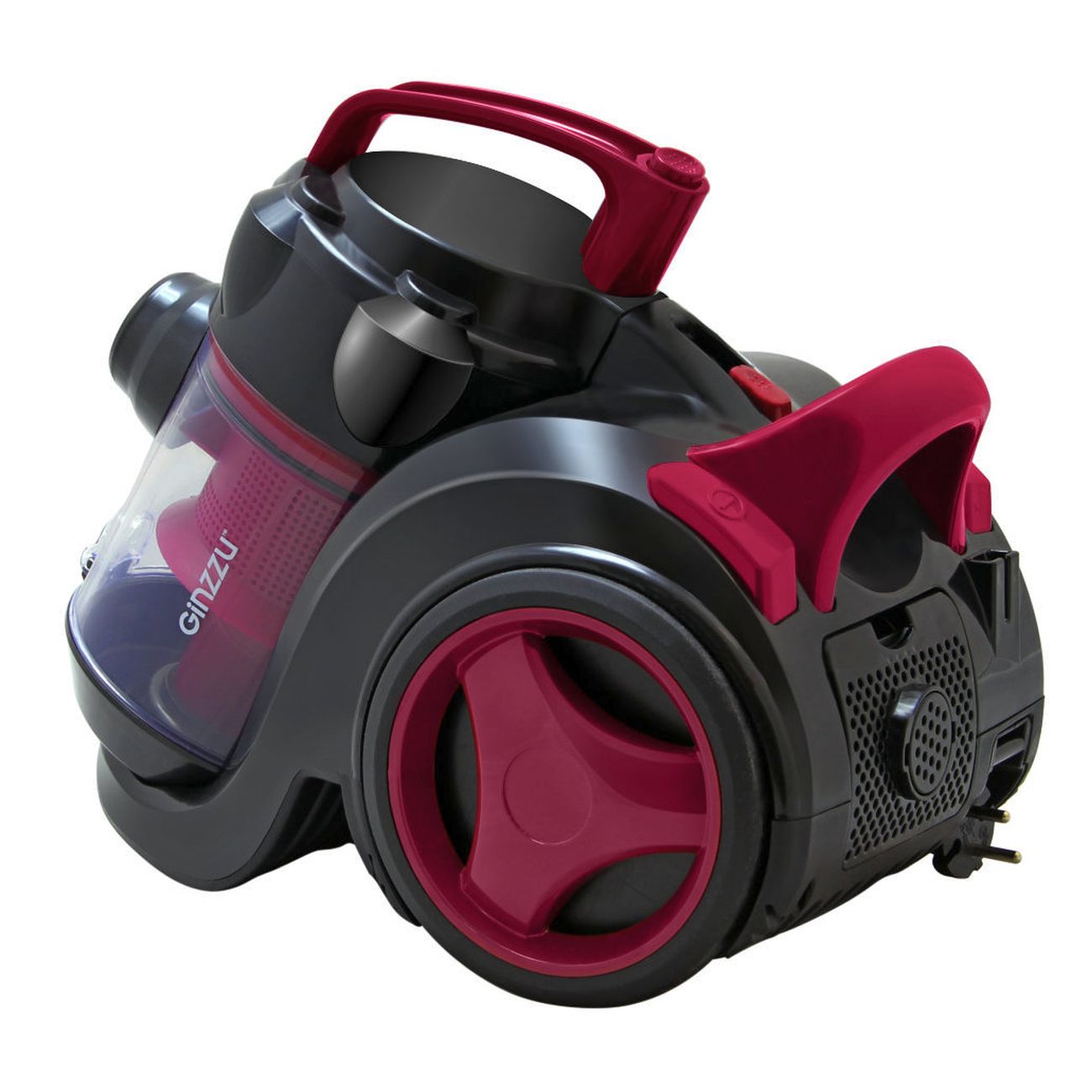 Пылесос с контейнером для пыли Ginzzu VS420 красный