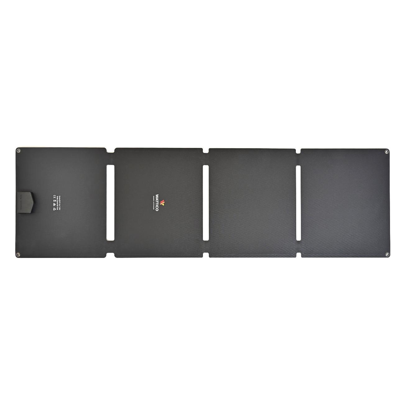 Портативная солнечная панель Wattico 60W для зарядки устройств от солнца