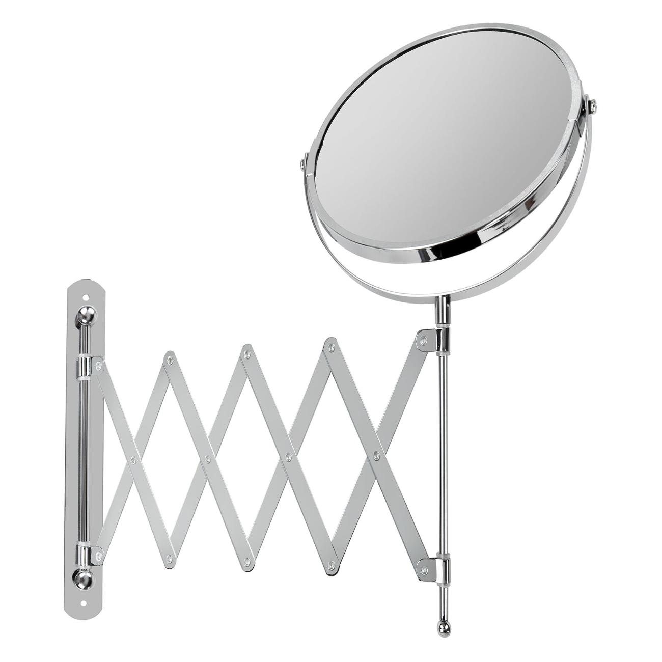 Зеркало косметическое Brabix 17см (607420)