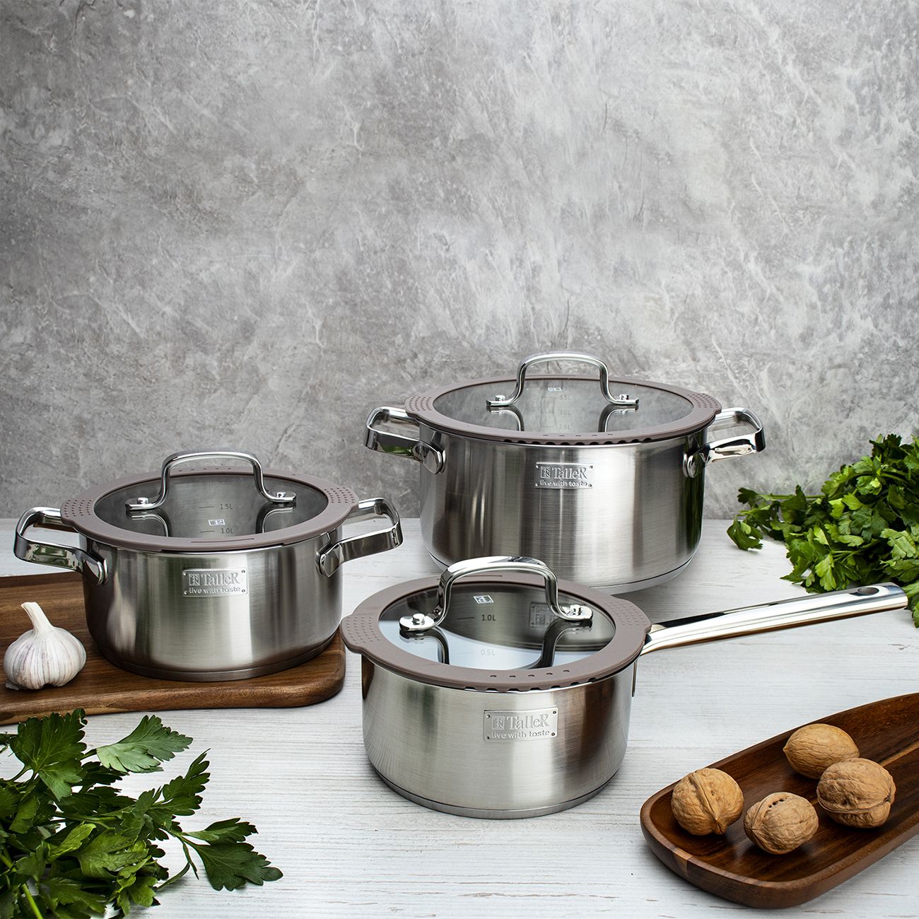 Кастрюля TalleR 5.1л 17354