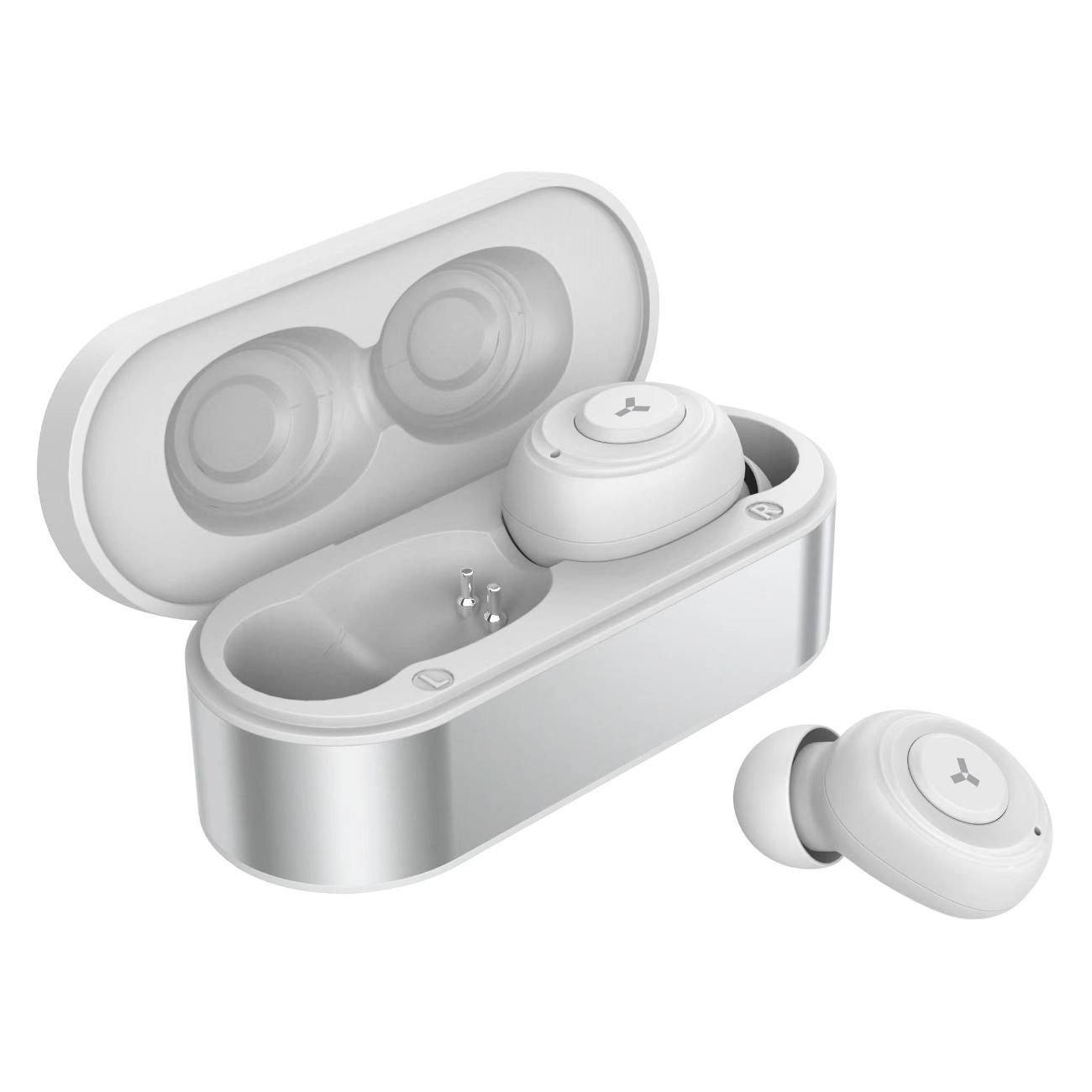 Наушники True Wireless Accesstyle Chrome серебристый