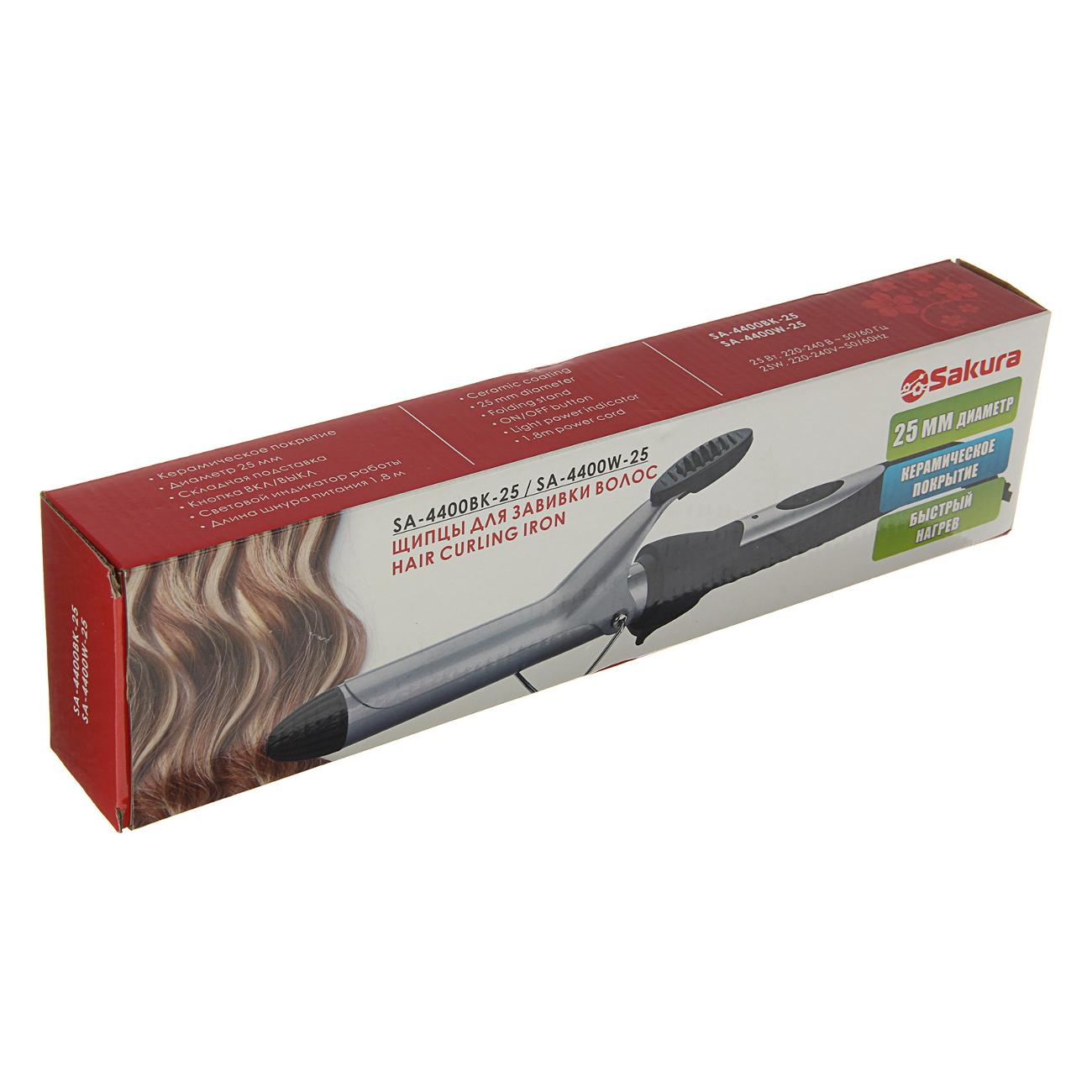 Электрощипцы Sakura SA-4400BK-25