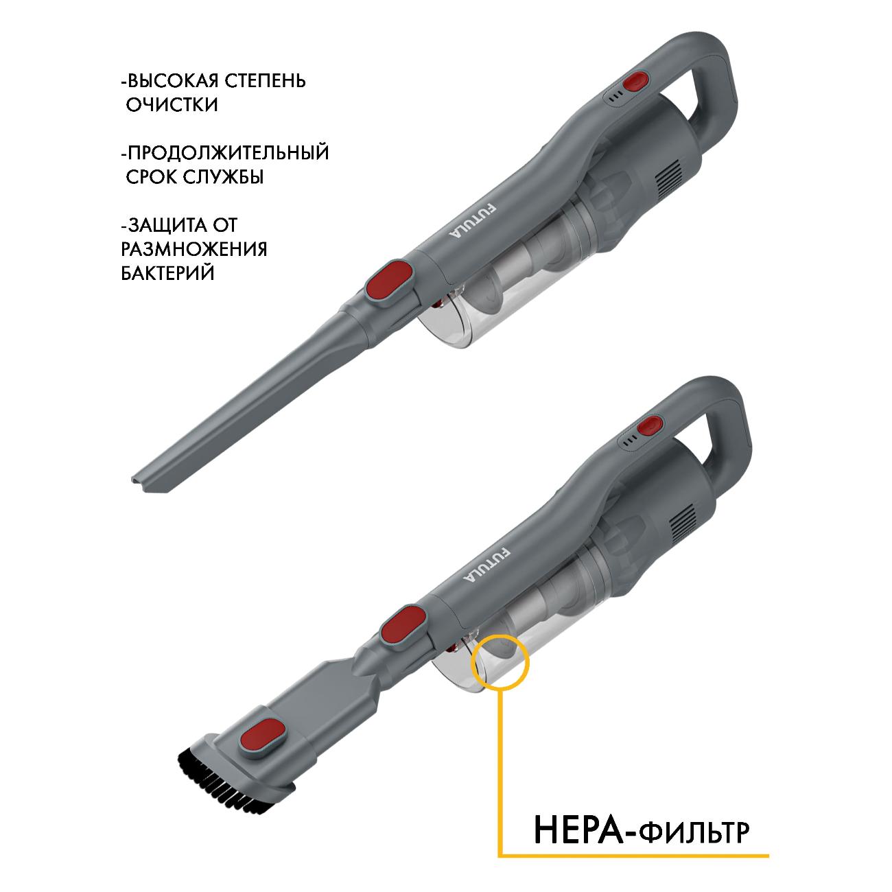 Пылесос ручной (handstick) FUTULA V8