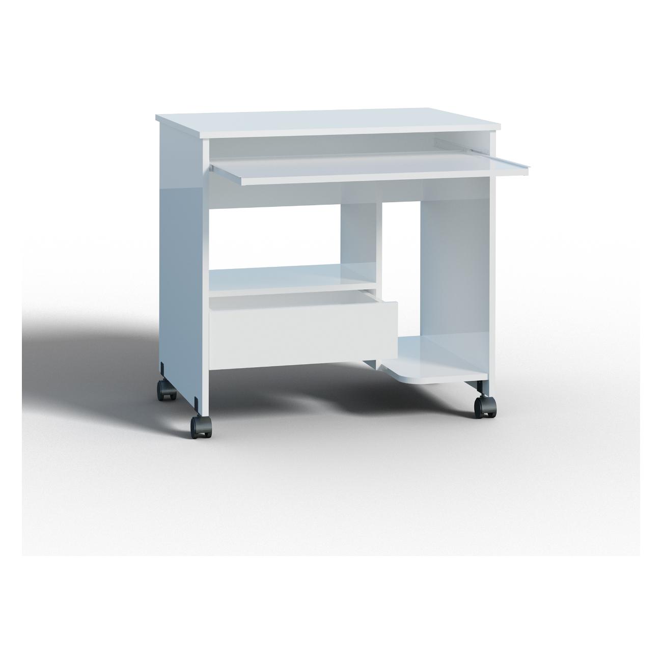 Стол компьютерный Мебель-Комплекс СК-05/МК/белый