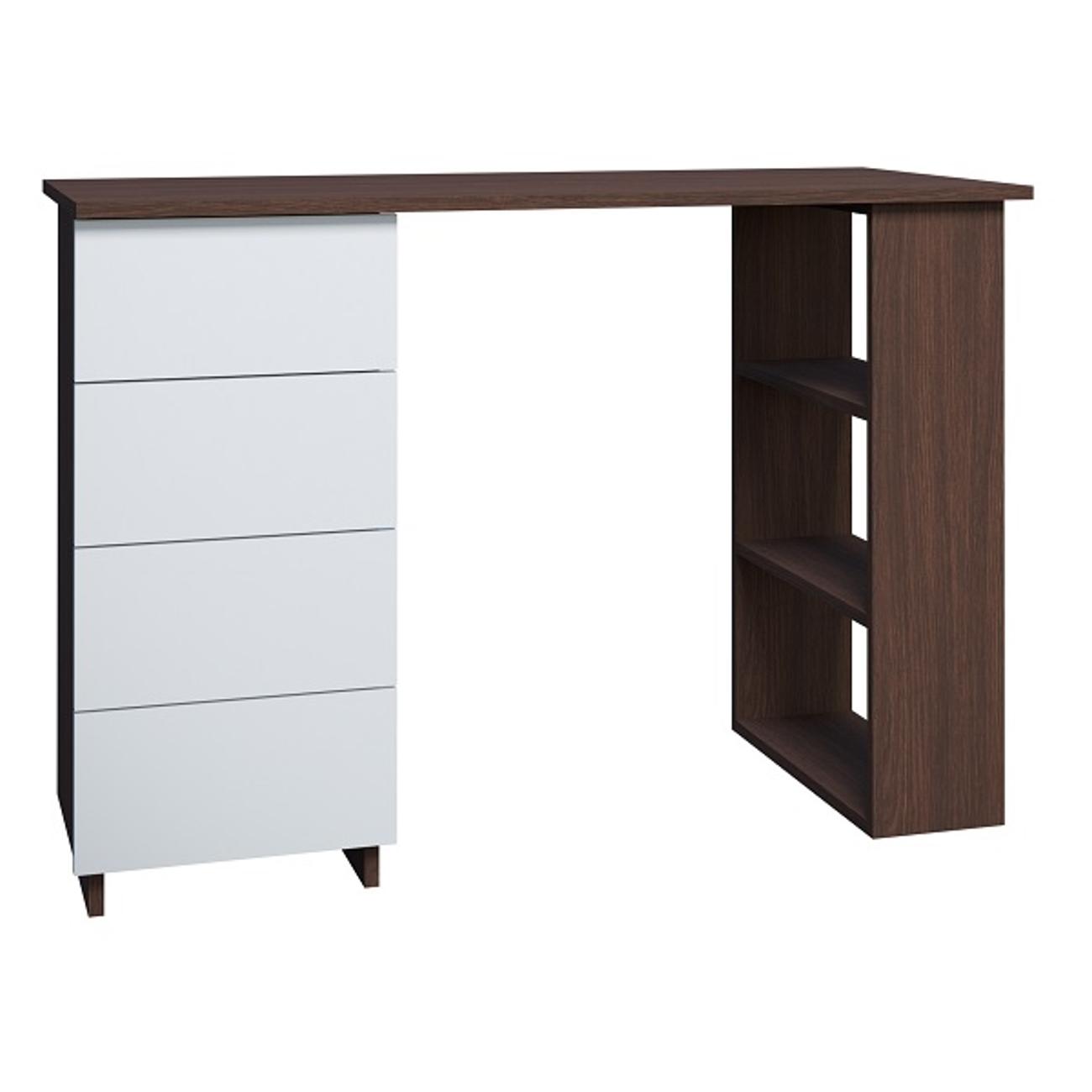 Стол компьютерный Мебель-Комплекс СП-05/МК/венге-белый