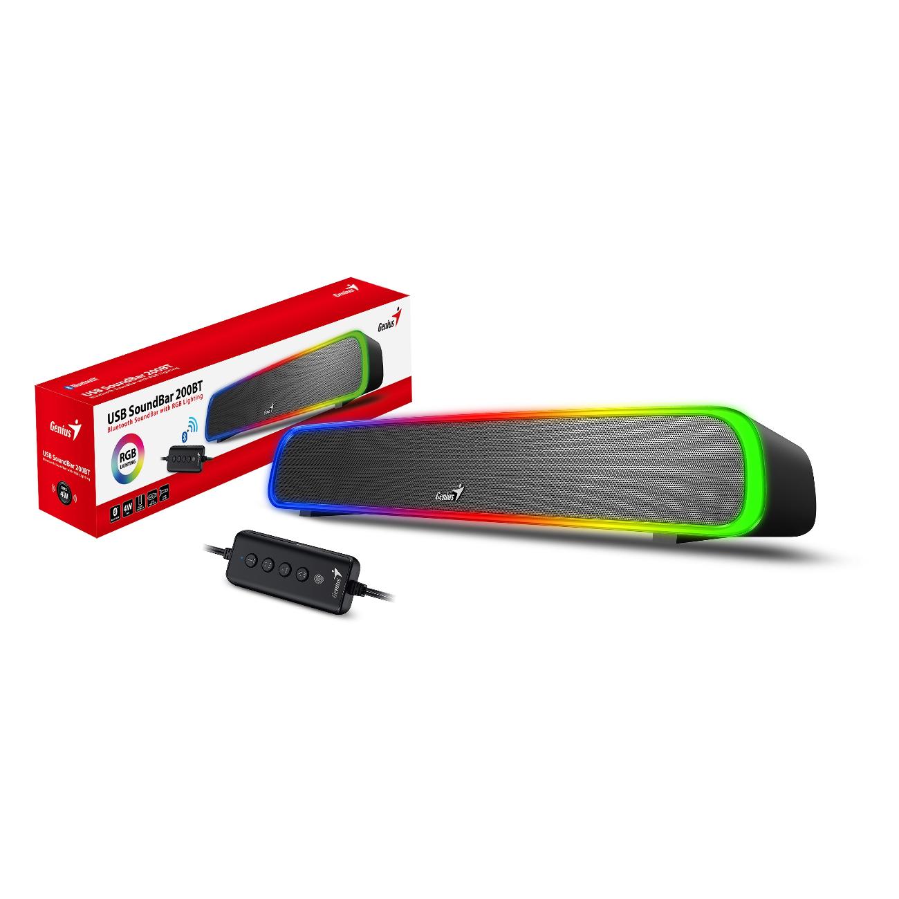 Колонки компьютерные 2.0 Genius USB SOUNDBAR 200 BT