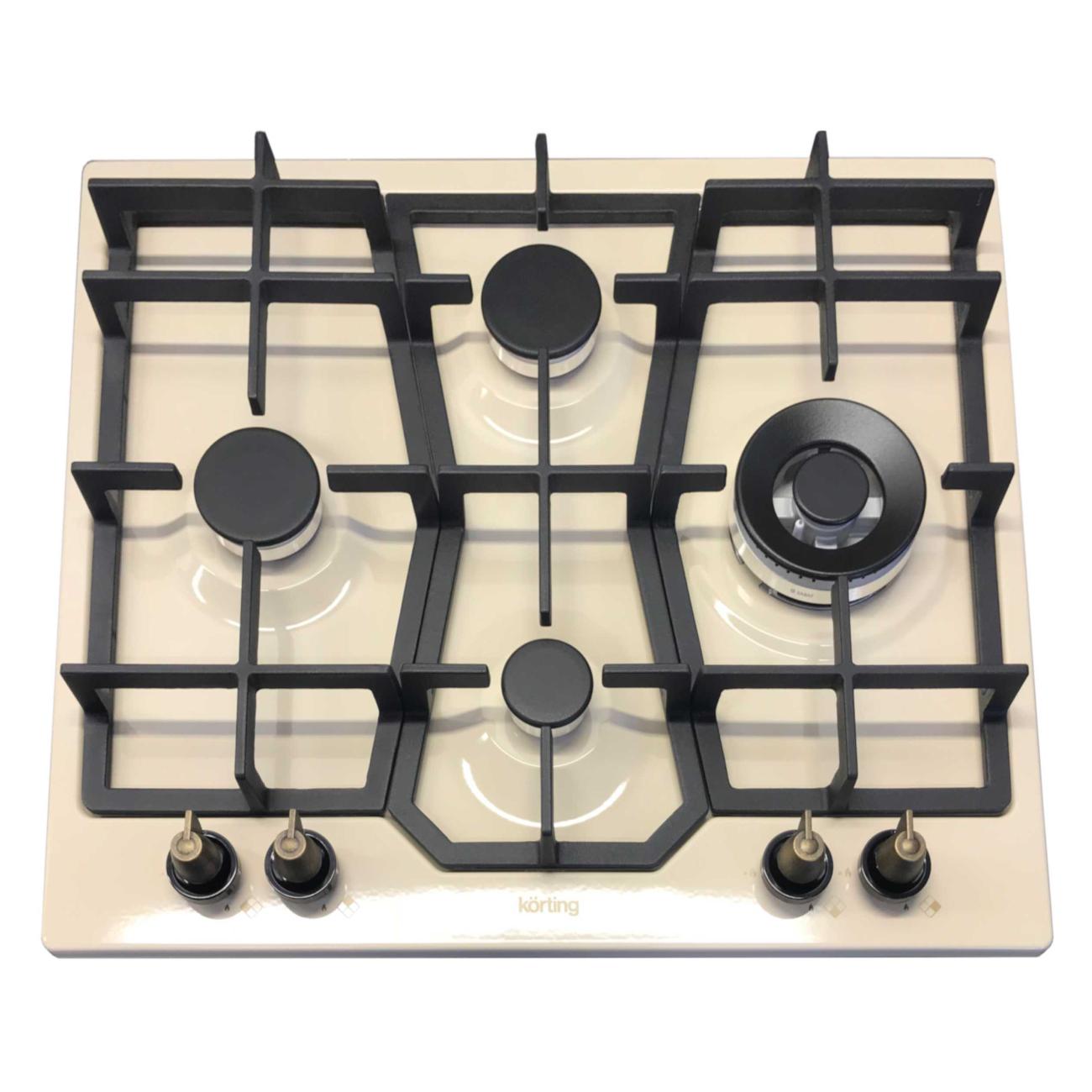 Встраиваемая газовая панель независимая Korting HG 631 CTRB фото